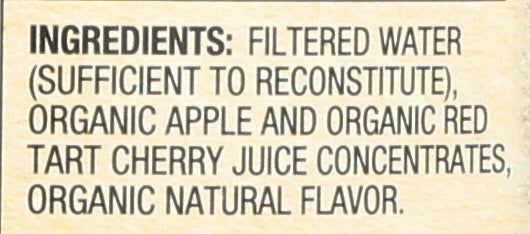 SANTA CRUZ JUICE CHERRY RED TART - Case of 6