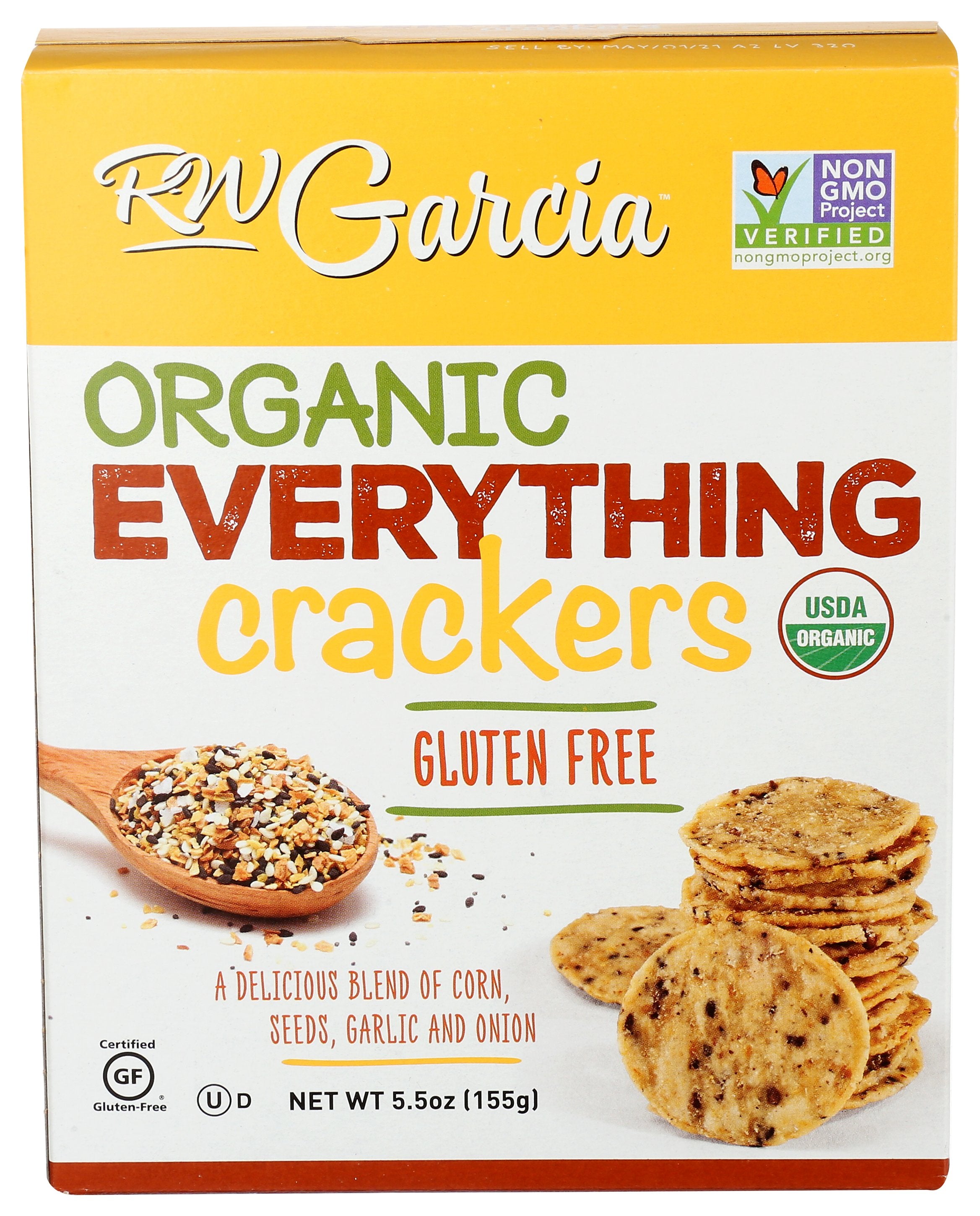 RW GARCIA CRACKERS EVRYTHING 3 SEED - Case of 6