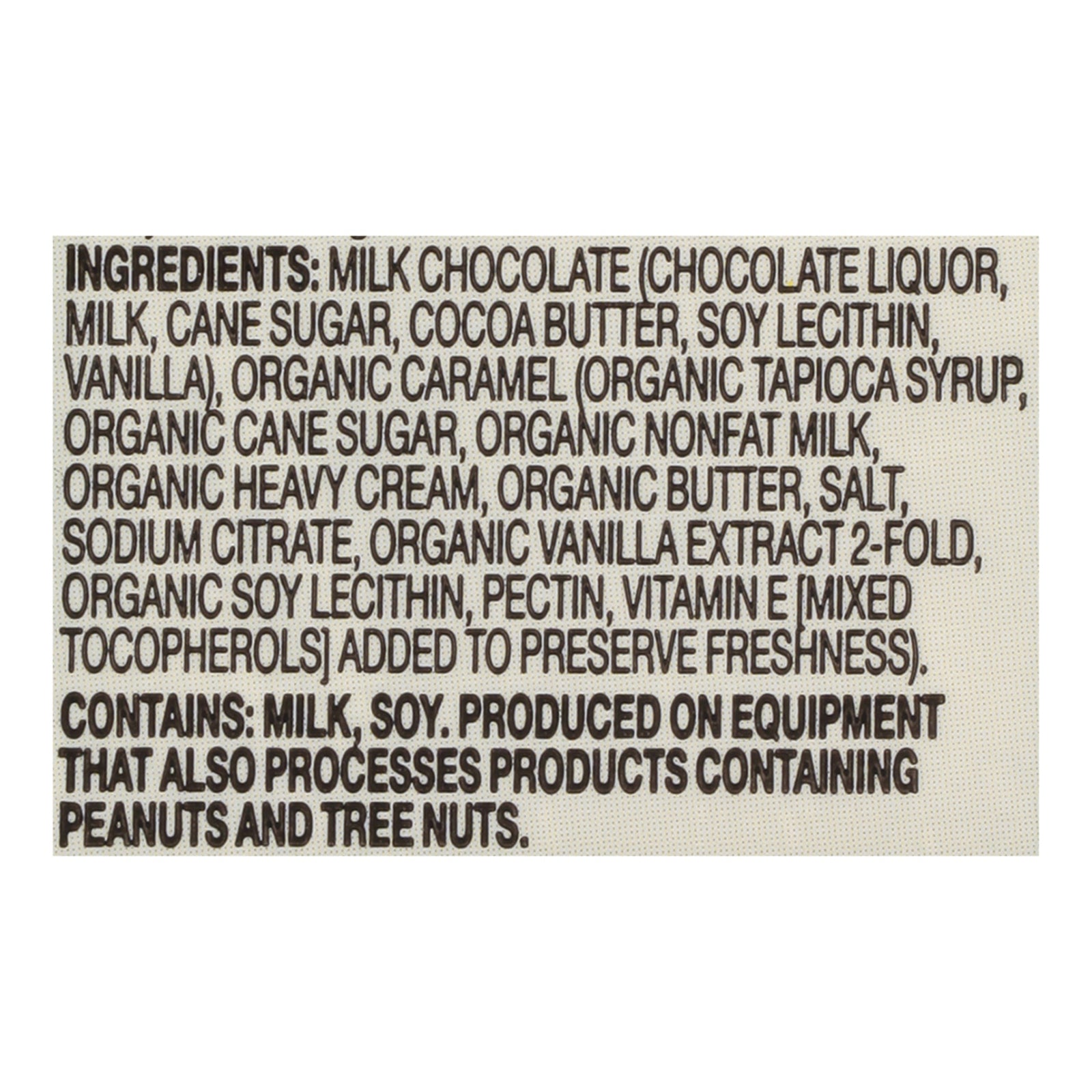 Endangered Species Chocolate - 48% Milk Choc Caramel - CS of 12-1.6 OZ