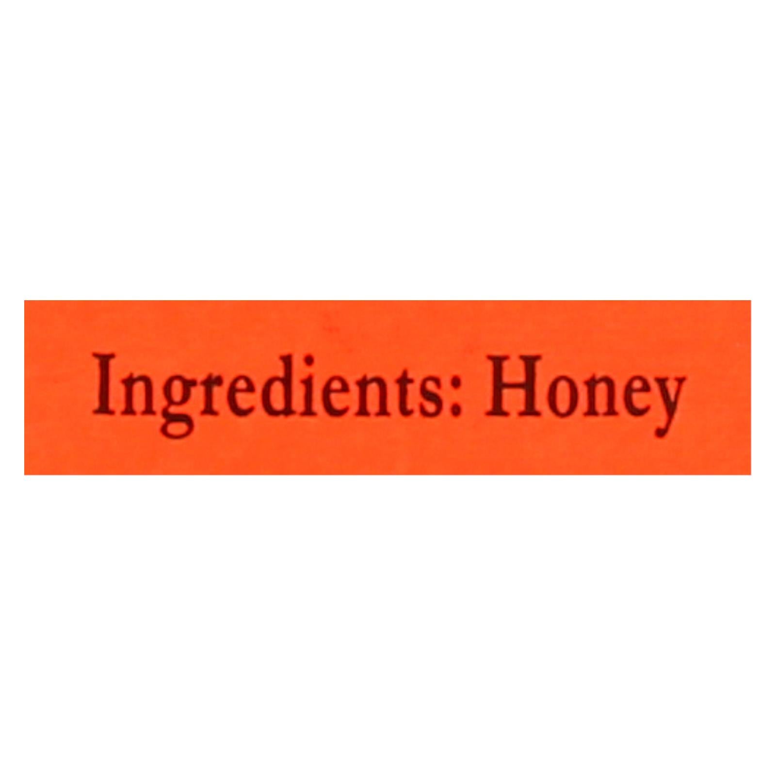 Nature Nate's 100% Pure Raw & Unfiltered Honey - Case of 6 - 32 OZ