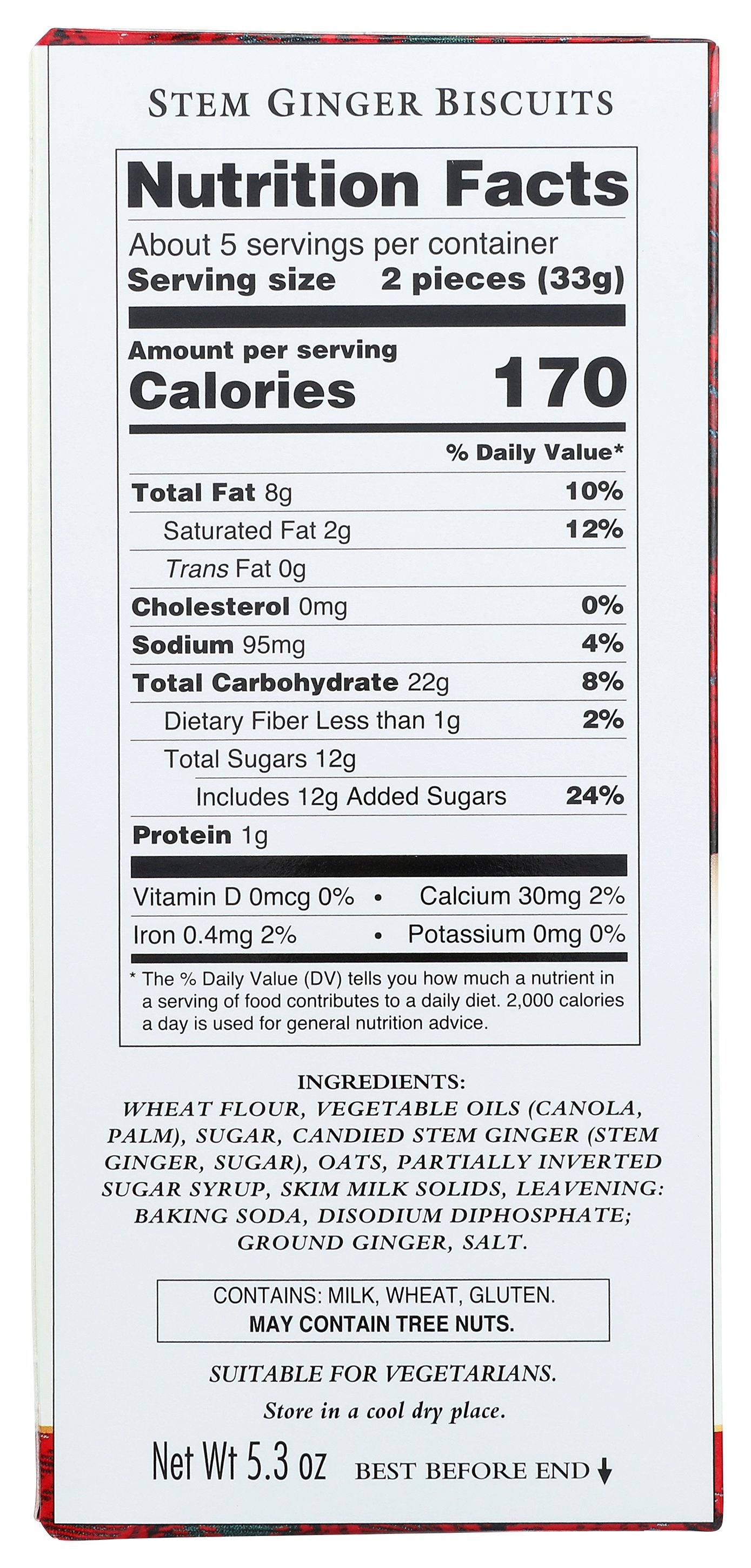 WALKERS COOKIE STEM GINGER - Case of 12