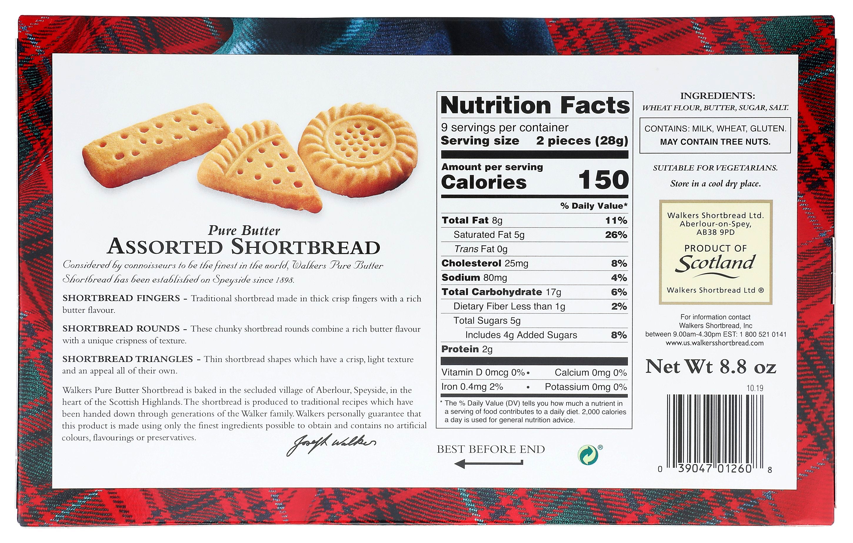 WALKERS SHORTBREAD ASTD - Case of 6