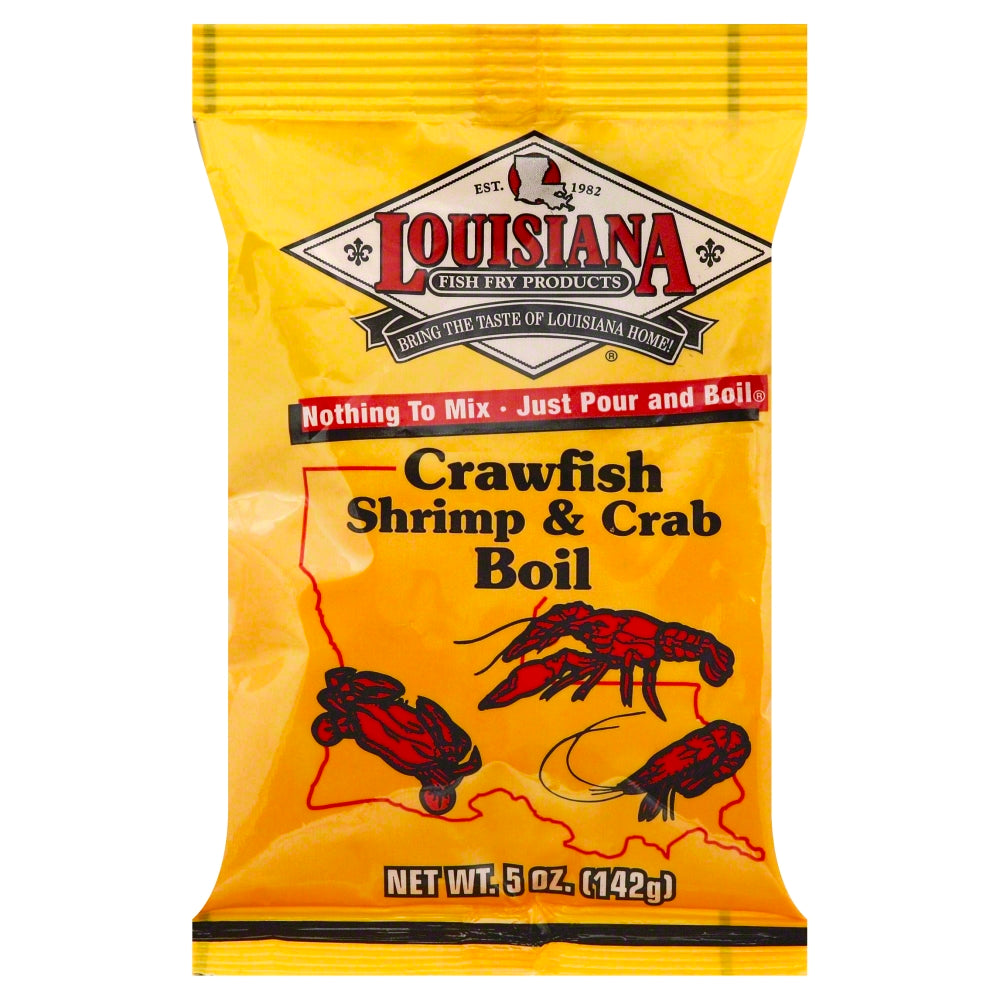 Louisiana Fish Fry Boil Crawfish Crab Shrimp - Pack of 24 - 5 Oz