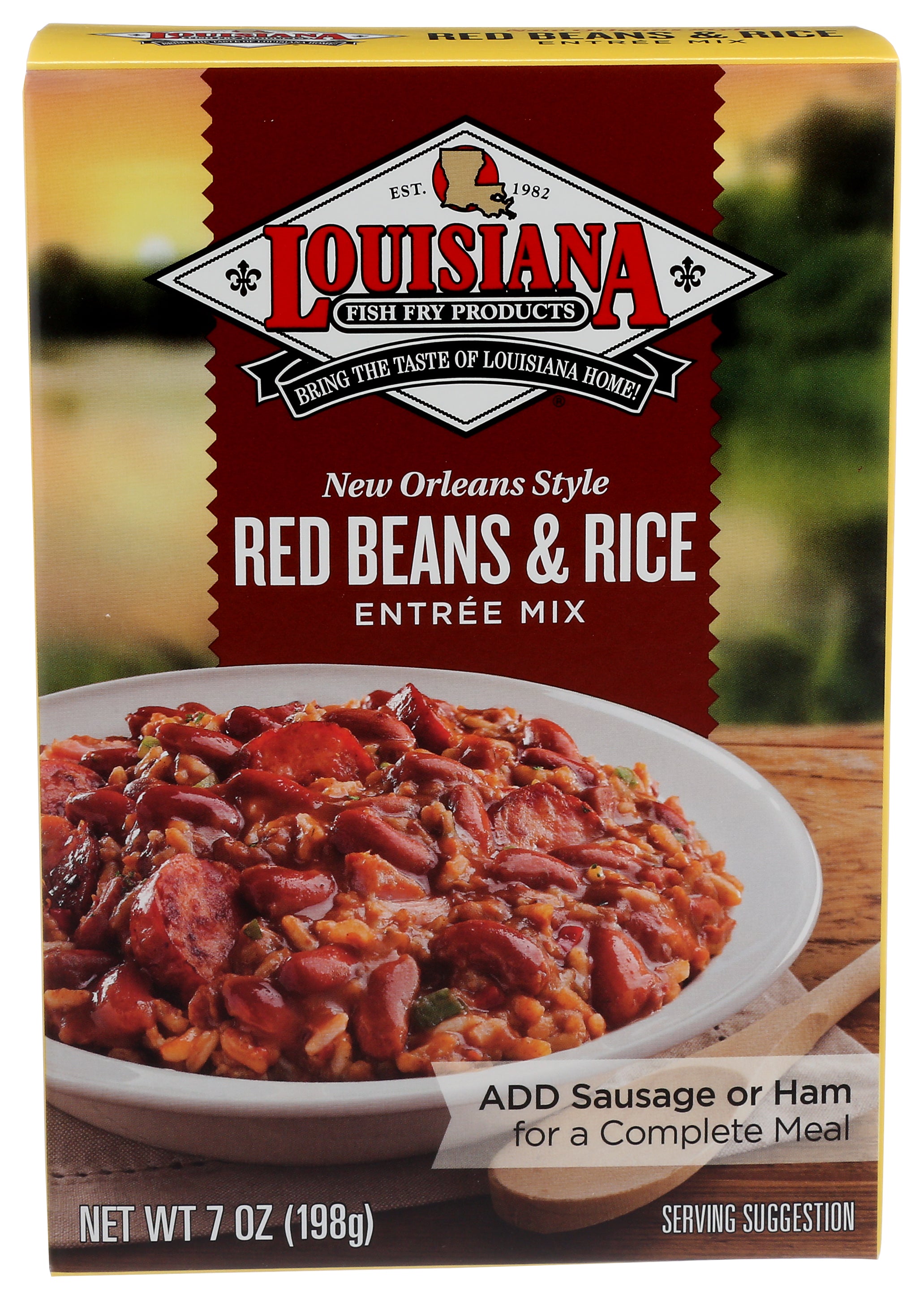 Louisiana Fish Fry Mix Red Beans & Rice - Count of 6 - 7oz