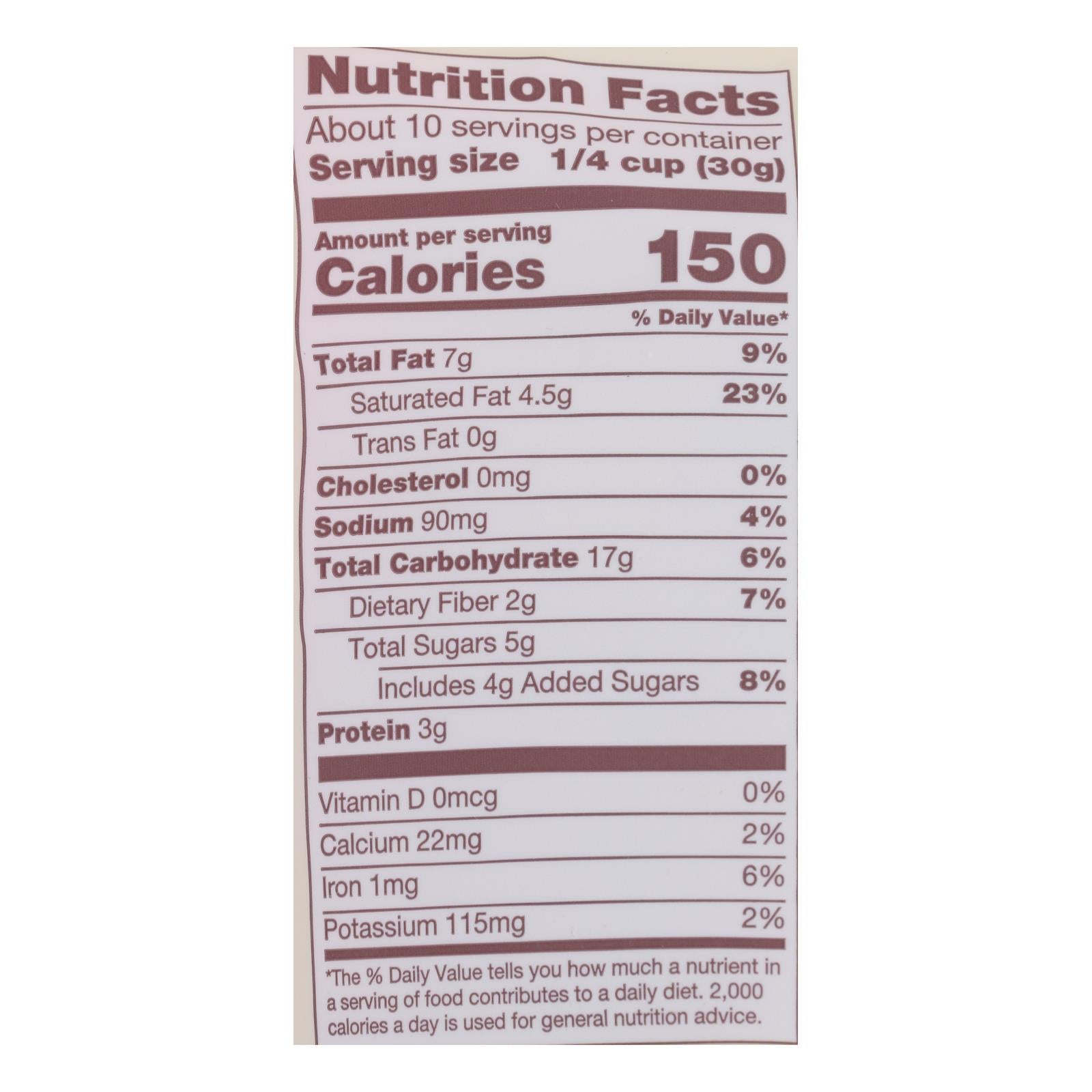 Bob's Red Mill - Granola Maple Sea Salt - Case Of 6 - 11 Oz