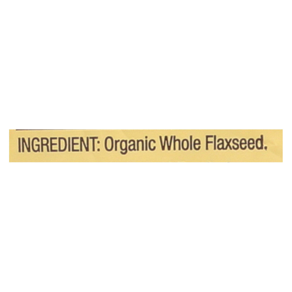 Bob's Red Mill Organic Brown Flaxseed Meal, 4x16oz