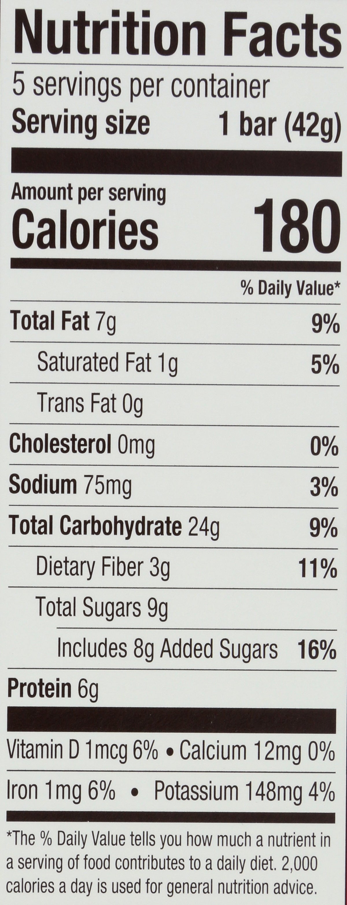 BOBS RED MILL BAR OAT PB JELLY 5PK - Case of 6