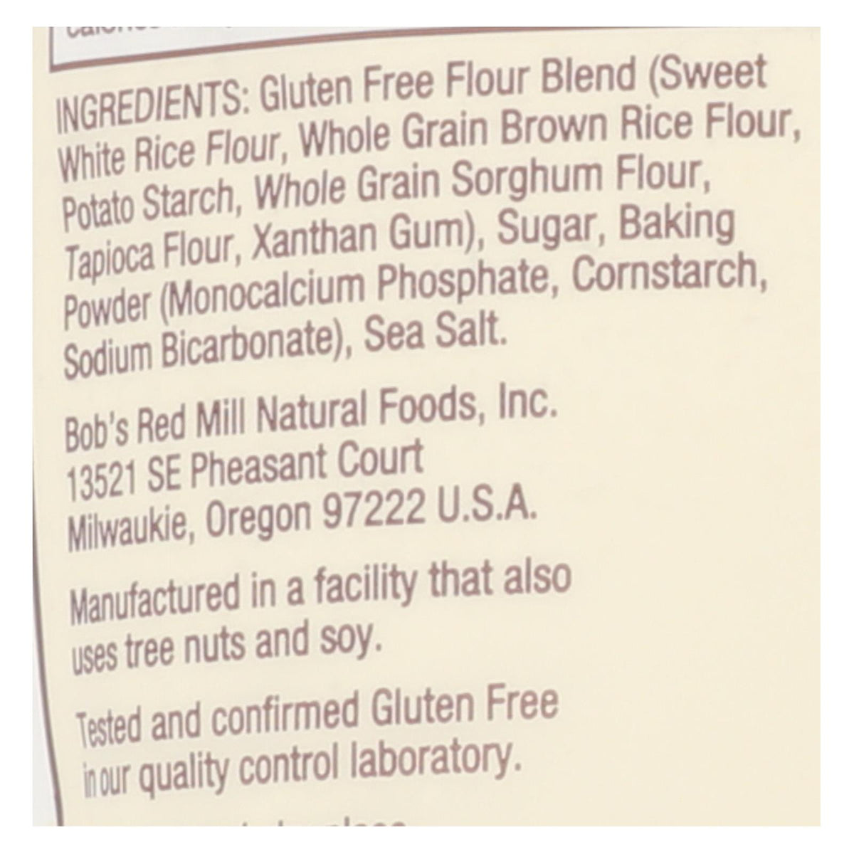 Bob's Red Mill - Pancake Mix Gluten Free - Case Of 4 - 24 Oz