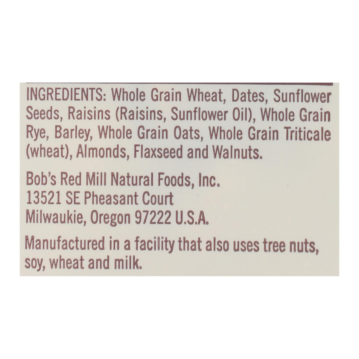 Bob's Red Mill Old Country Muesli Cereal 18oz, 4-Pack