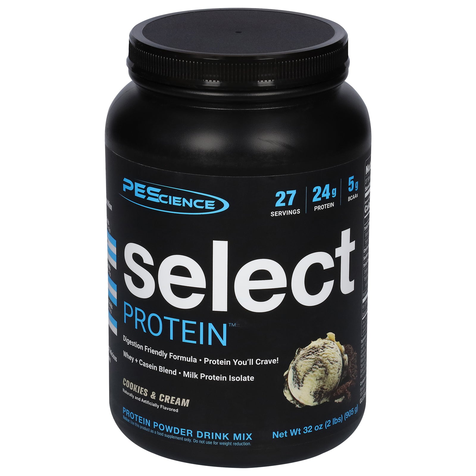 Pescience - Slct Prtn Cookies Cream - EA of 1-32 OZ