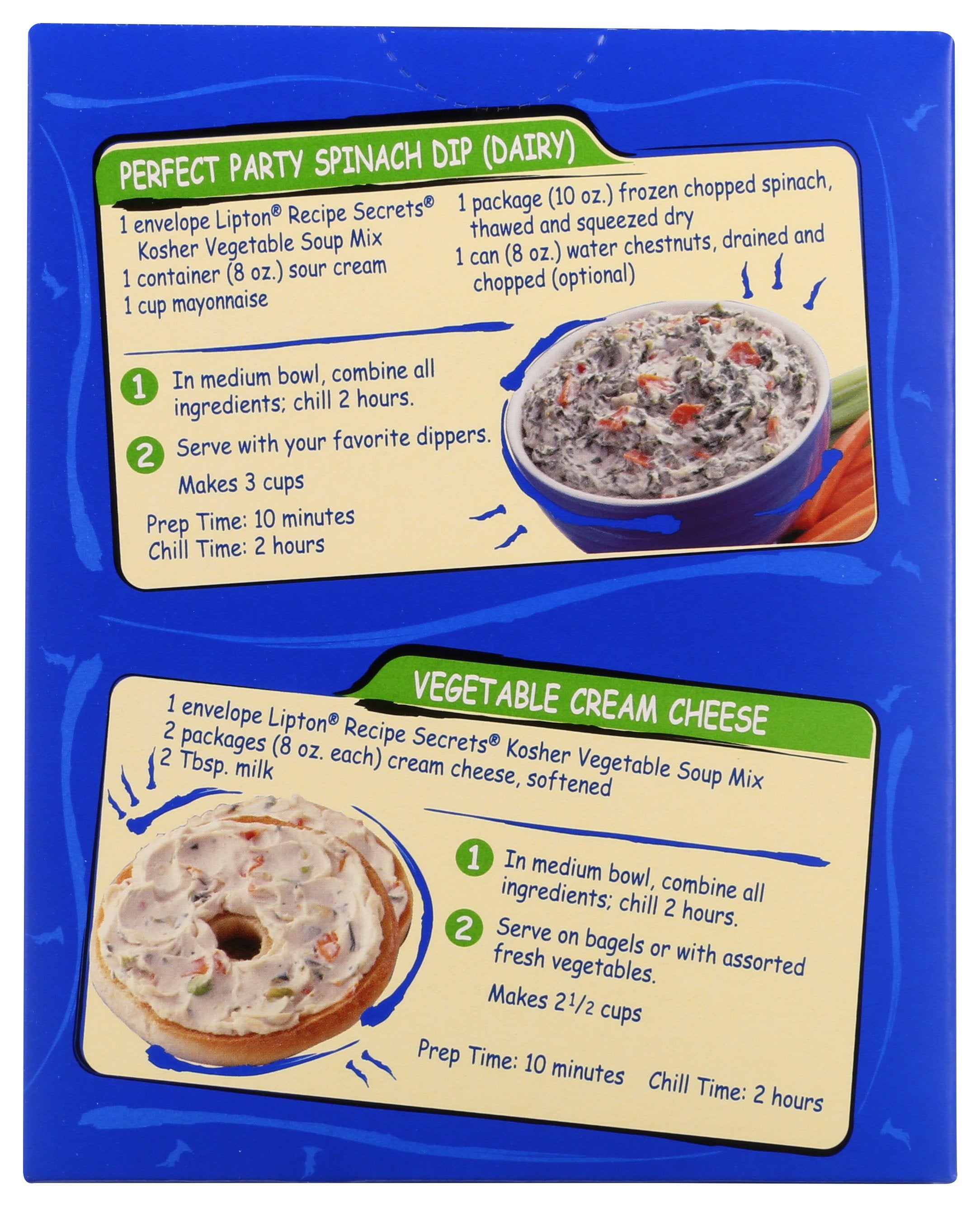 LIPTON - KOSHER SOUP RECIPE SECRET VGTBL - Case of 12
