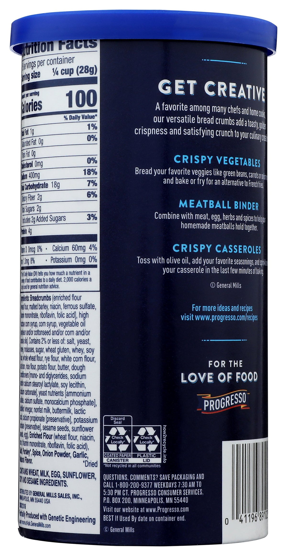 PROGRESSO BREADCRUMB ITAL - Case of 12