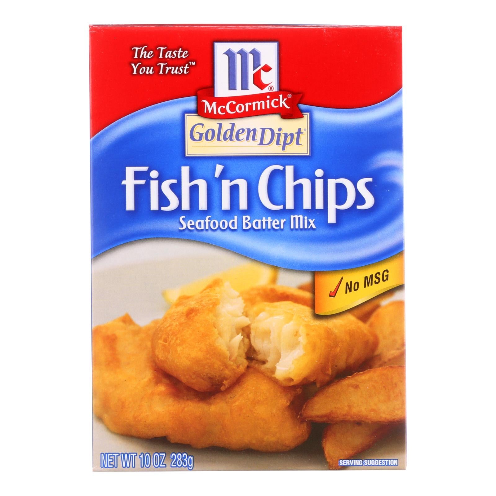 Golden Dipt - Breading - Fish N' Chips - Case Of 8 - 10 Oz.