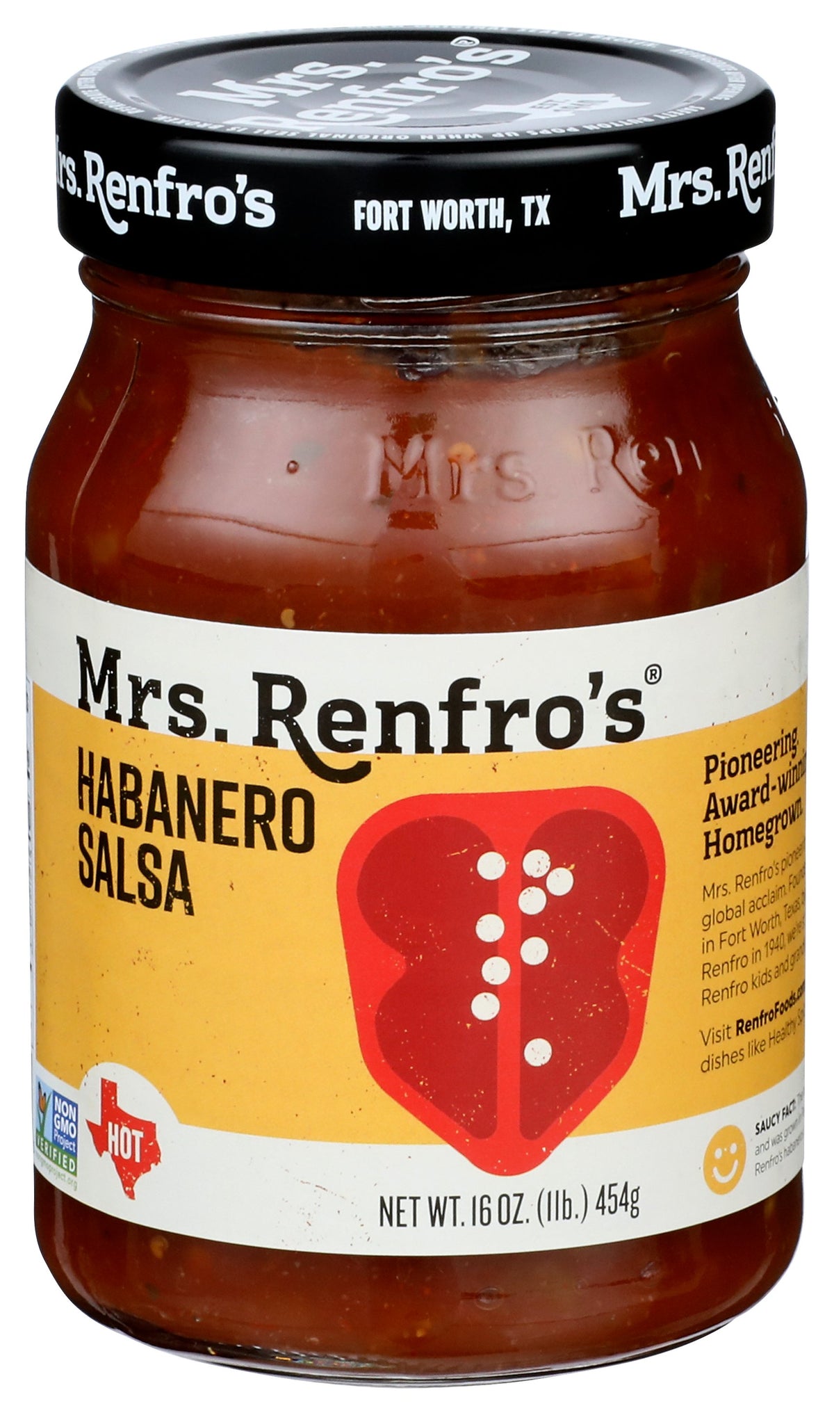 MRS RENFRO SALSA HABANERO - Case of 6
