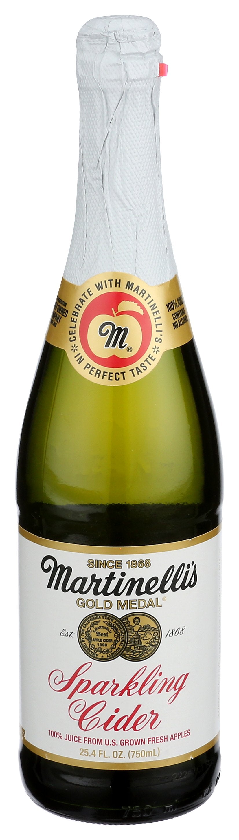 MARTINELLI JUICE SPRKLNG CIDER - Case of 12 [SPARKLING CIDER - 25.4 FO]