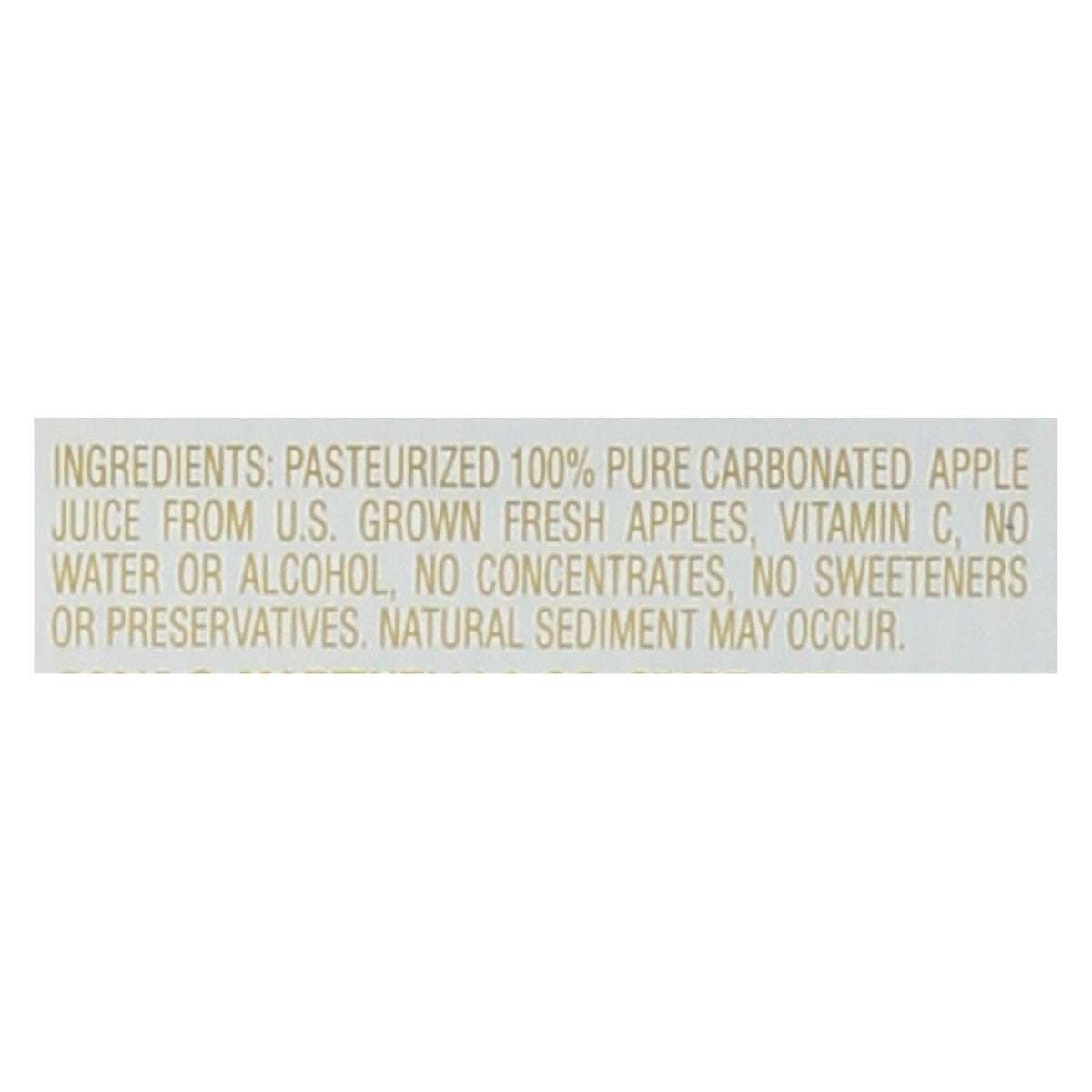 Martinelli's Sparkling Apple Cider - 25.4 fl oz