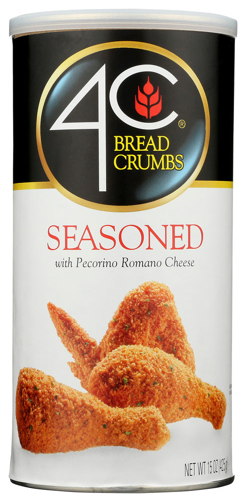 4c Foods Bread Crumbs Seasoned - Pack of 6 - 15 Oz