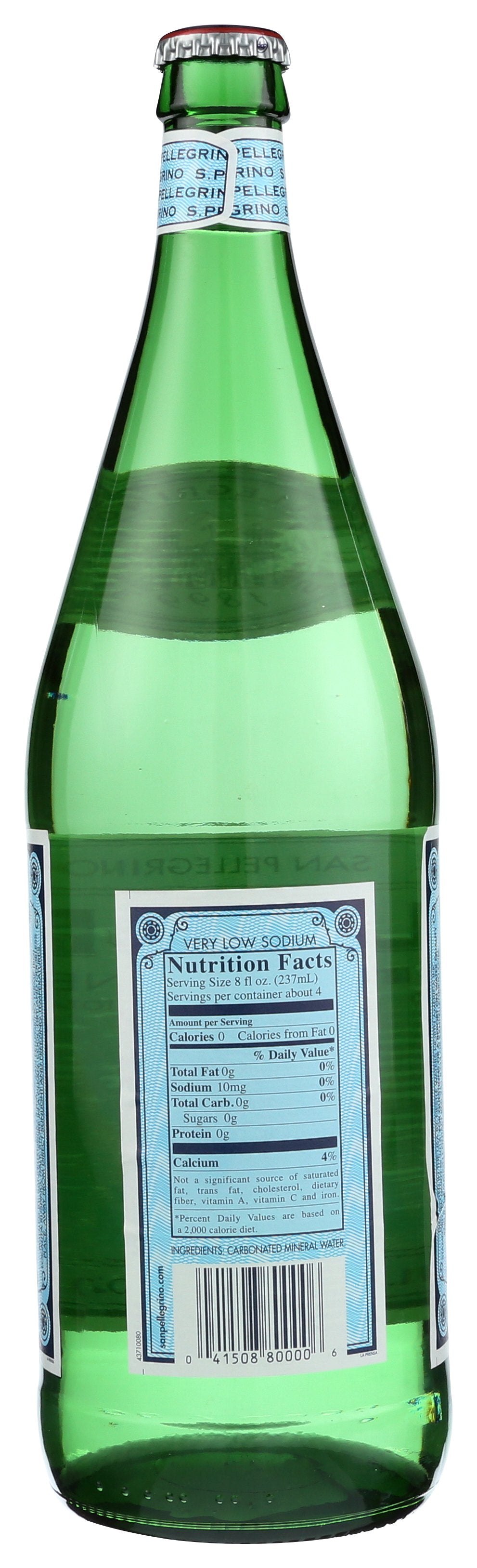 SAN PELLEGRINO WATER MINERAL - Case of 12