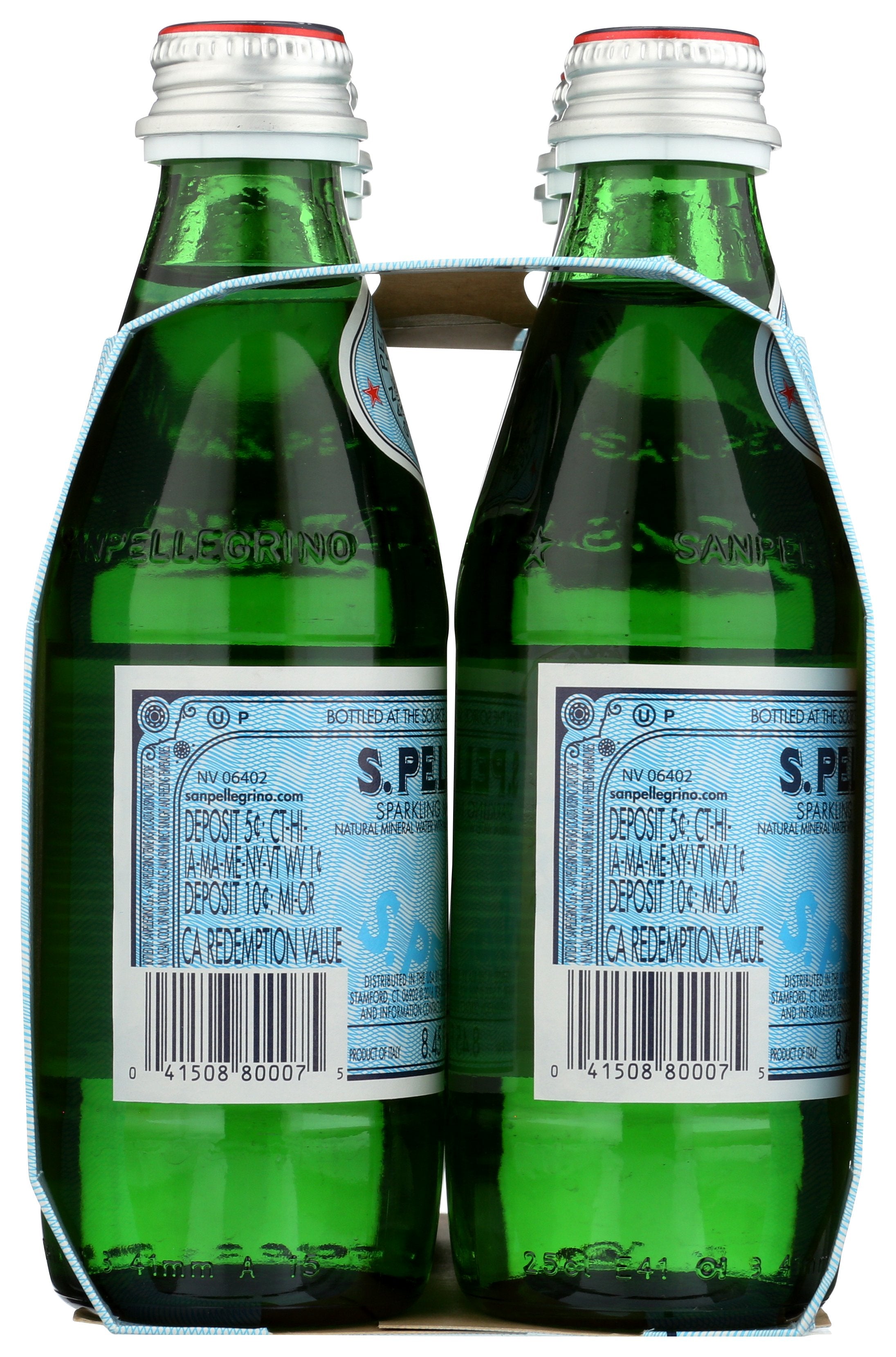 SAN PELLEGRINO WATER SPRKL MINERAL 6X250ML - Case of 4