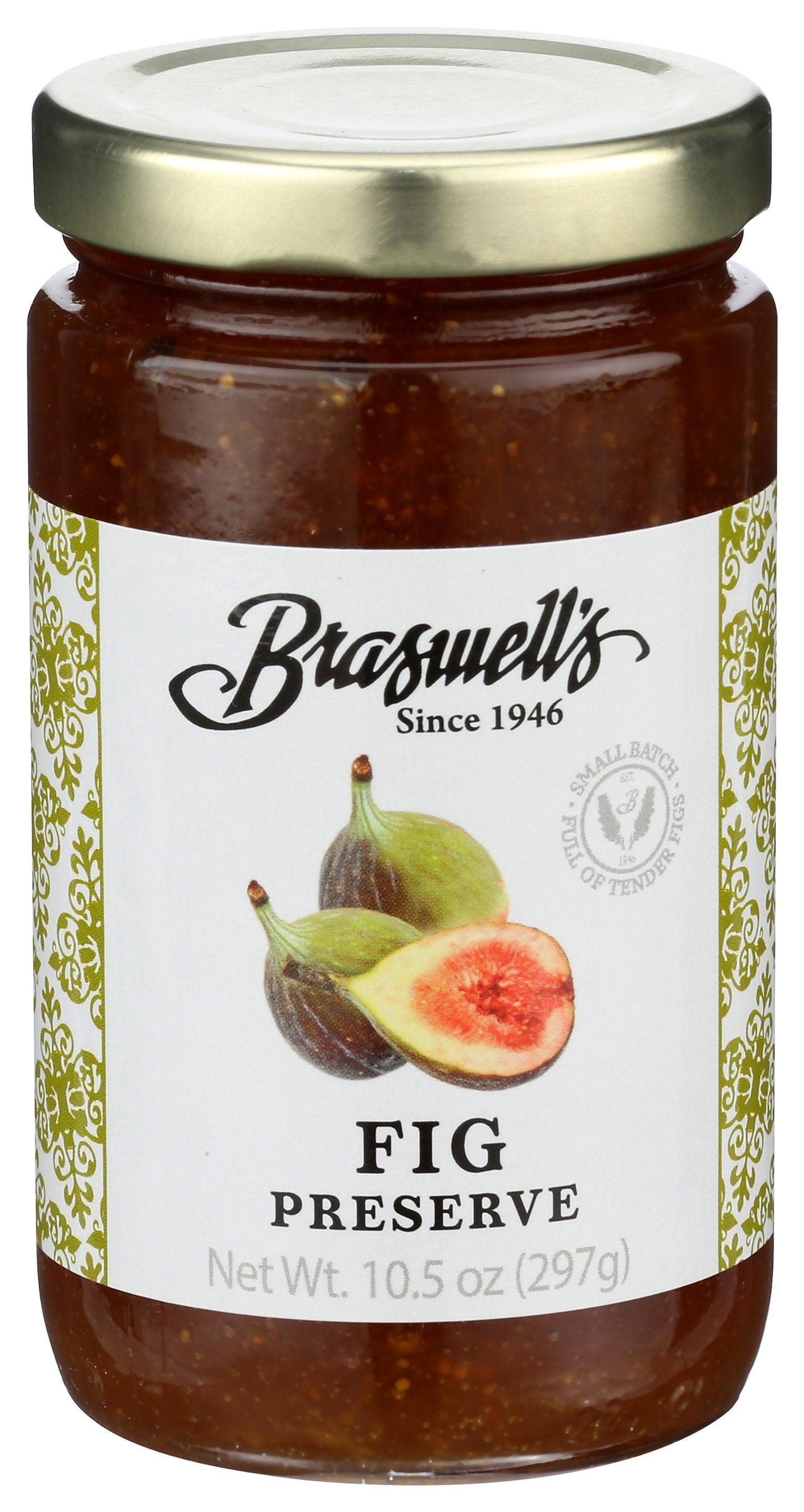 BRASWELL PRESERVE FIG - Case of 6 [FIG PRESERVES - 10.5 OZ]