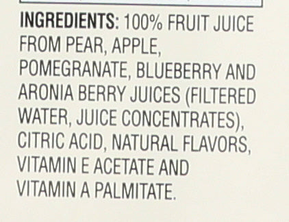 LANGERS JUICE POMEGRANTE BLUBRY 100% - Case of 8