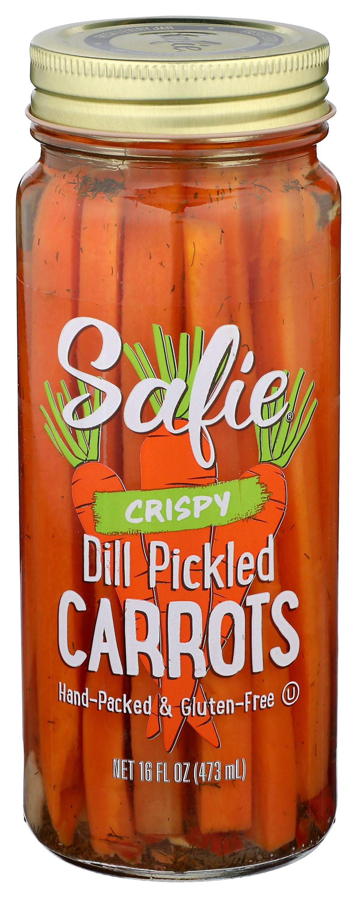 SAFIE CARROTS DILL PICKLD CRSPY - Case of 6