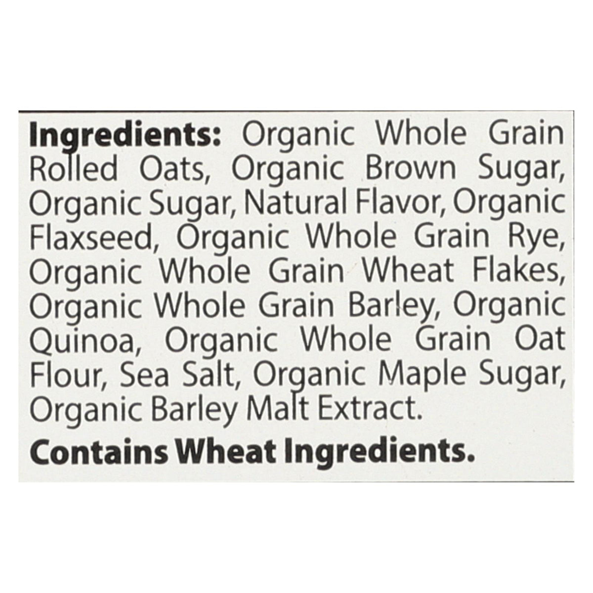 Better Oats Organic Instant Multigrain Hot Cereal - Maple Brown Sugar - Case of 6 - 11.6 oz.