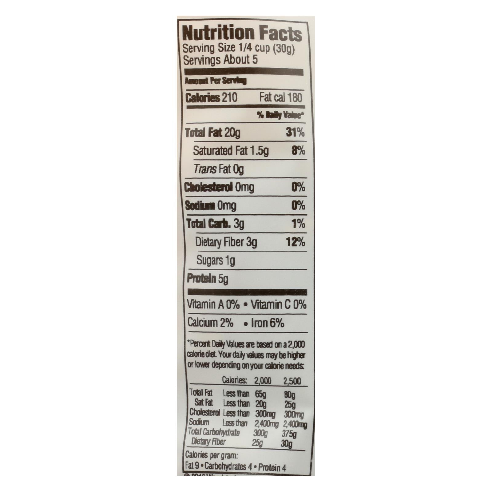 Woodstock Organic Walnuts Halves & Pieces, 8 Pack, 5.5 oz