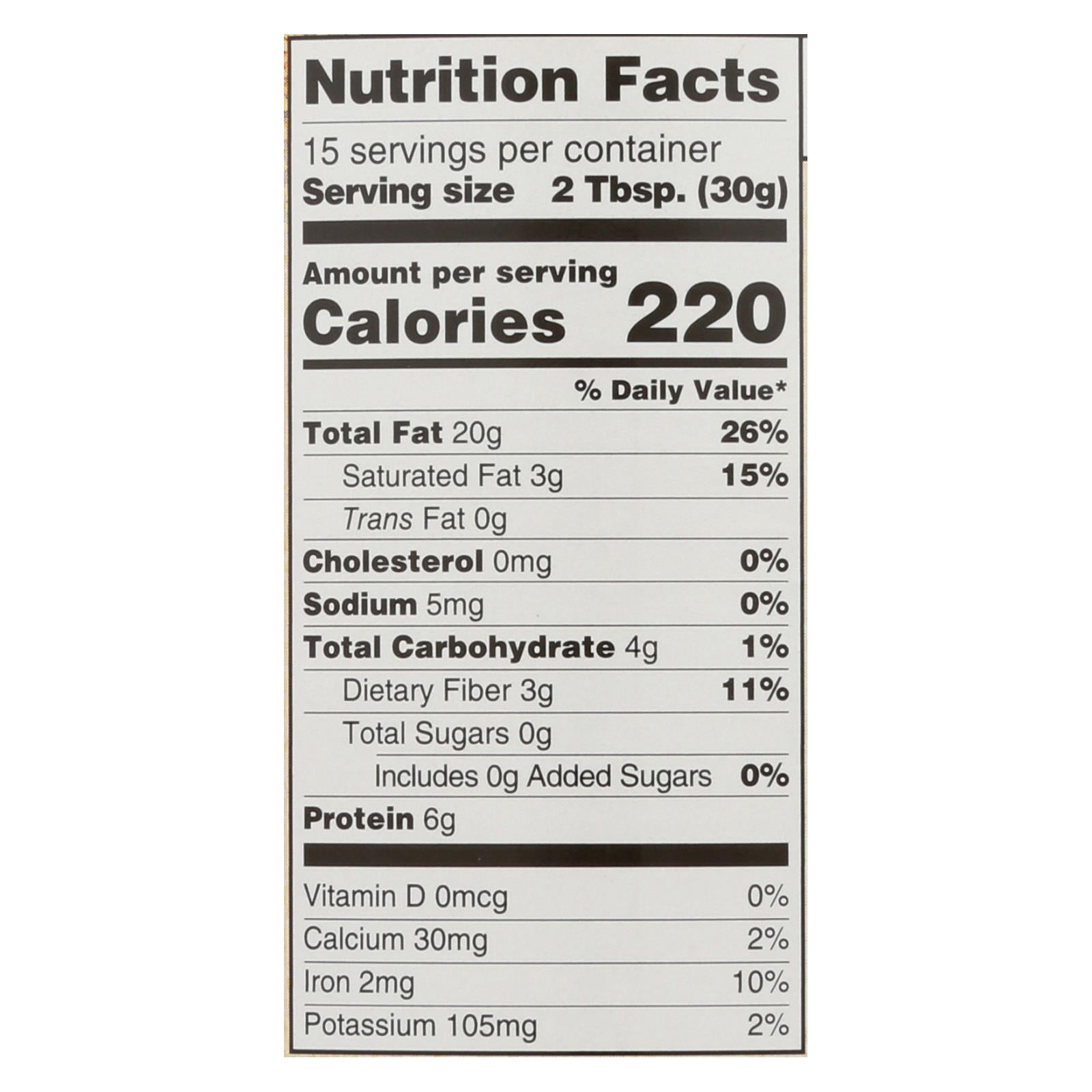 Woodstock Organic Unsalted Sesame Tahini, 12x16 Oz