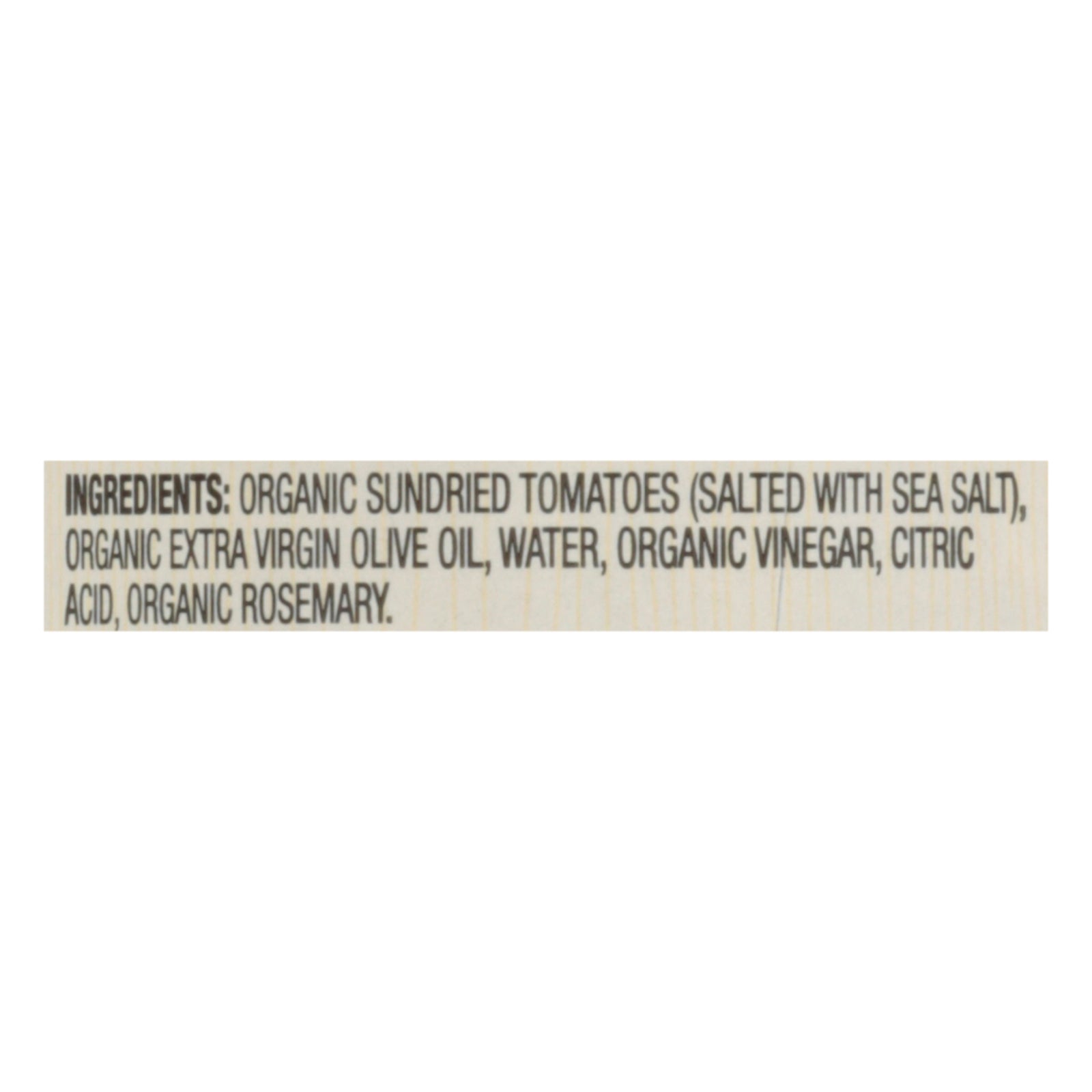 Woodstock - Tomato Og2 Sn Drd Olv Oil - CS of 12-7.85 OZ