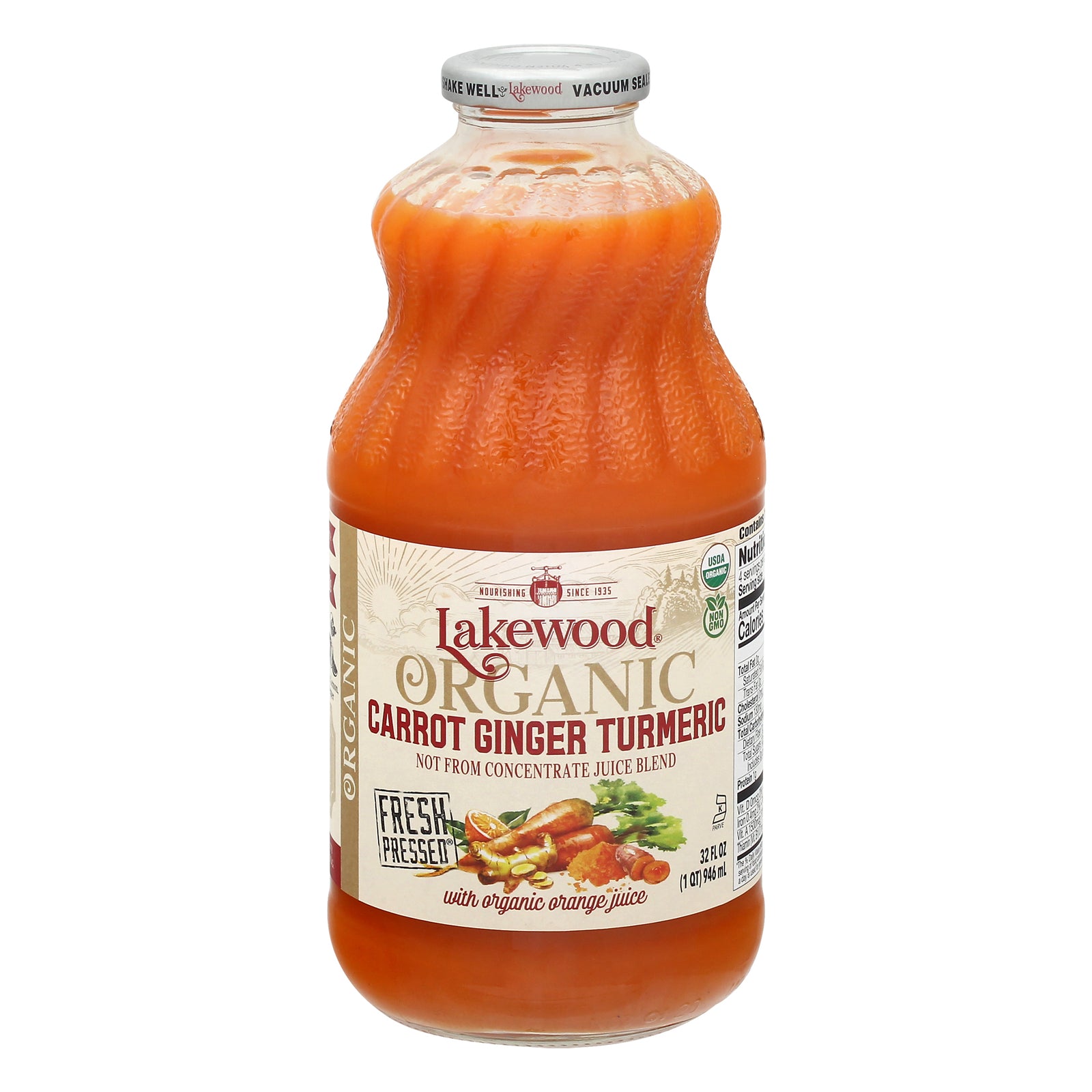 Lakewood - Juice Og2 Cart Gngr Trmrc - CS of 6-32 OZ