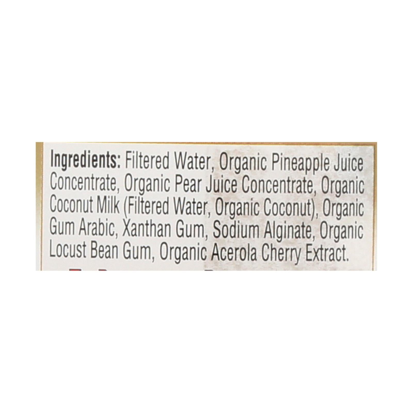 Lakewood - Organic Juice - Pineapple Coconut - Case of 6 - 32 fl oz.