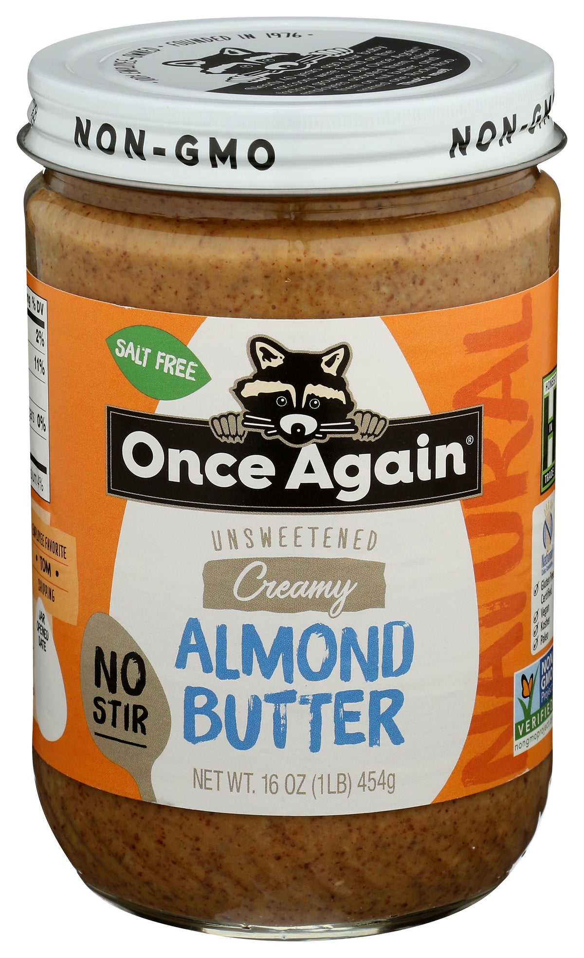 ONCE AGAIN BUTTER ALMD NO STIR - Case of 6