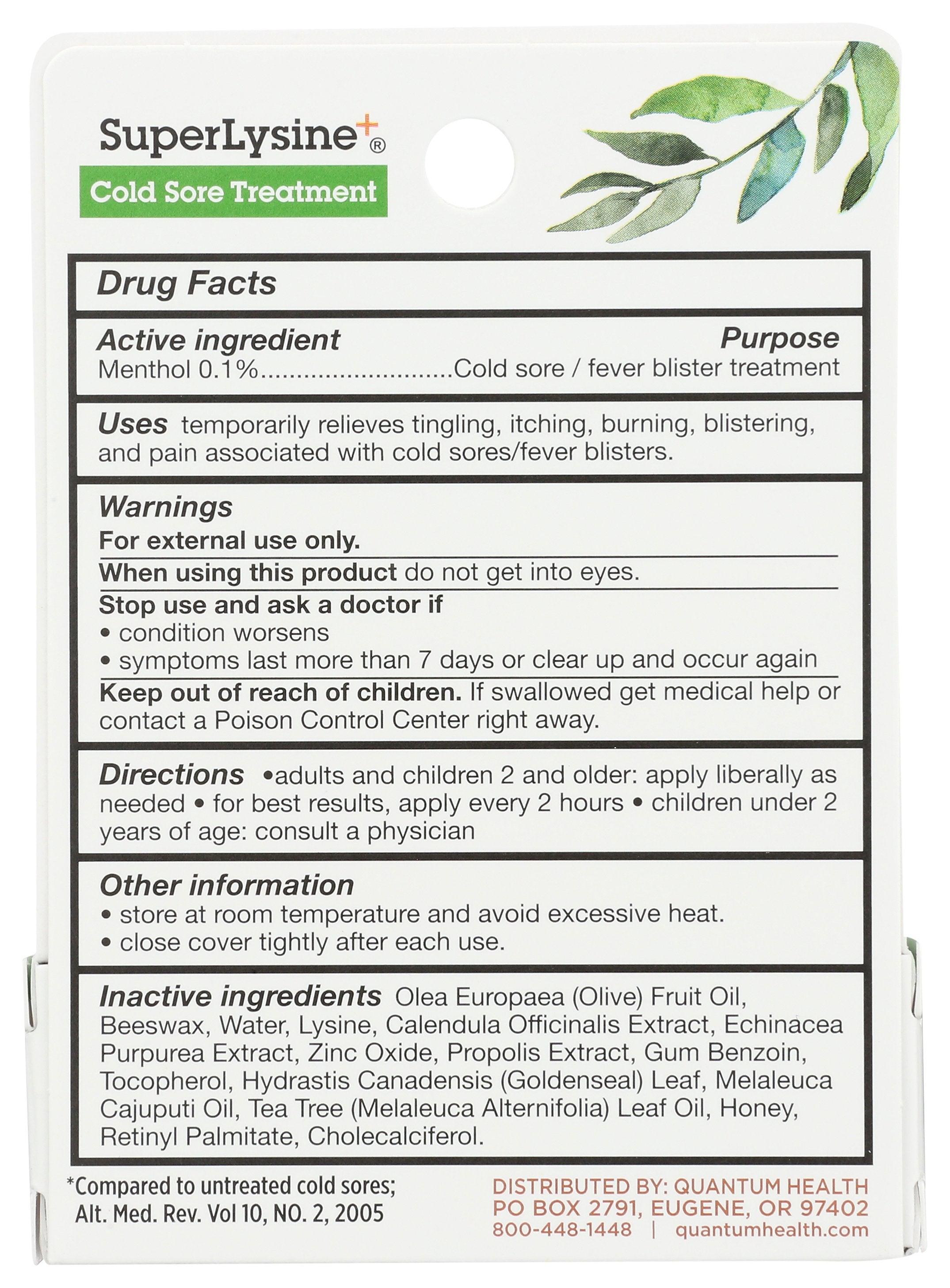 QUANTUM SUPER LYSINE+ CREAM - Case of 3