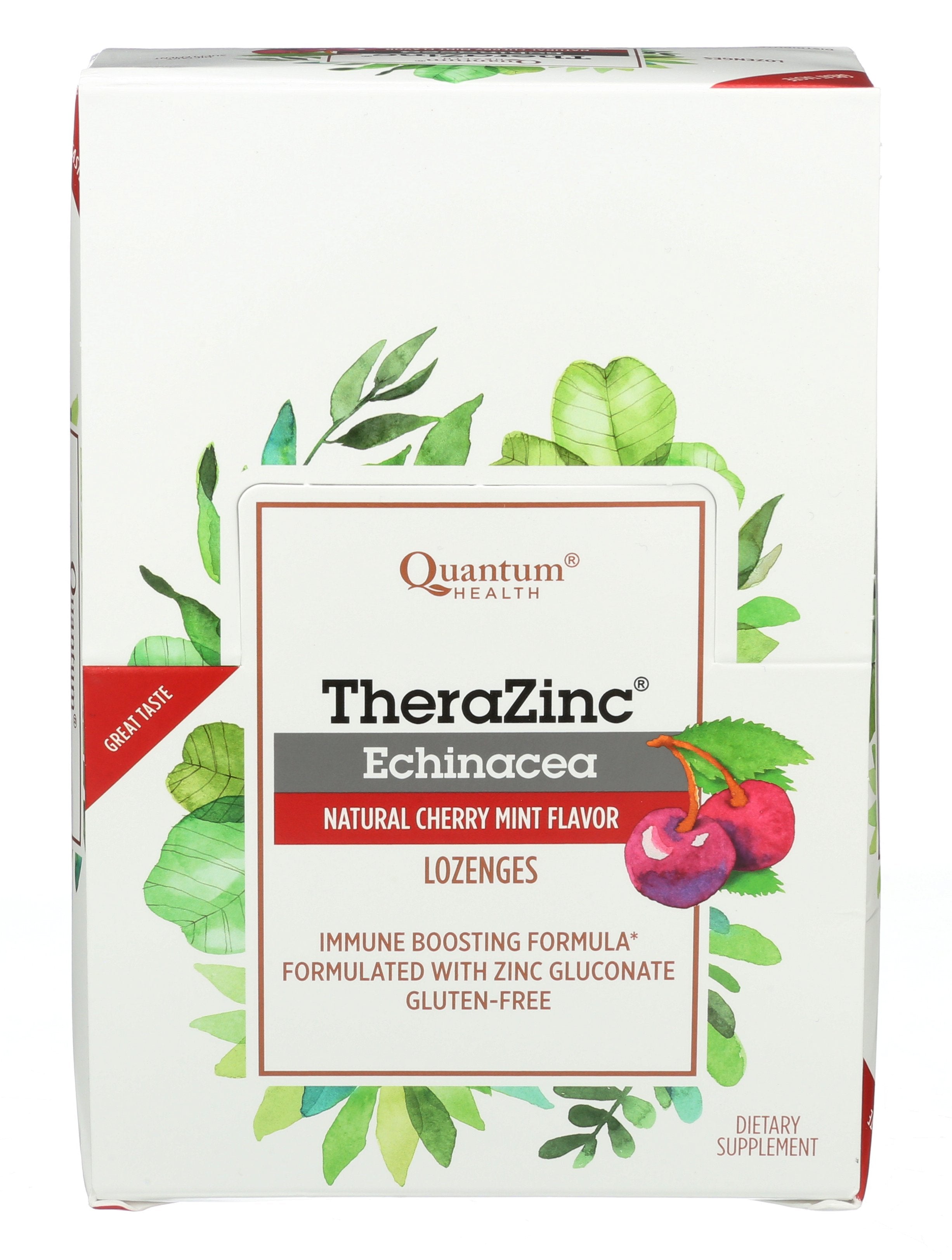 QUANTUM LOZENGE ZINC ECHIN CHERRY - Case of 12