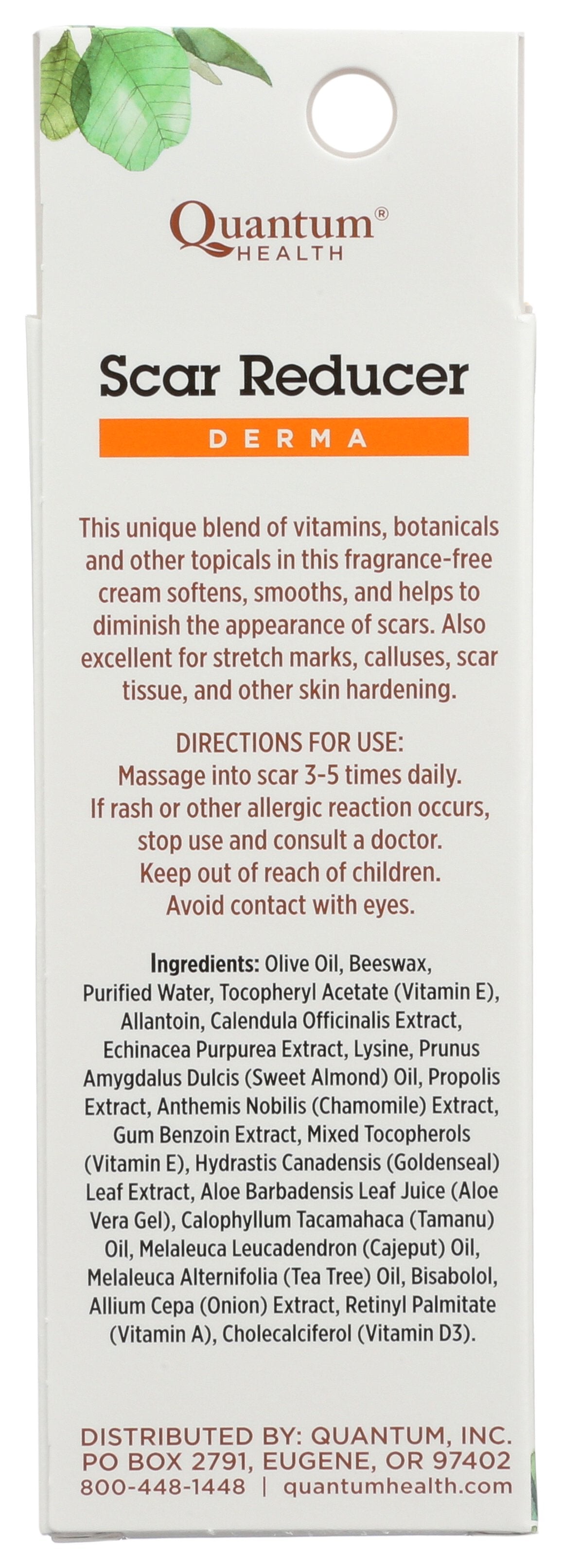 QUANTUM SCAR REDCNG HERBAL CREAM - Case of 3