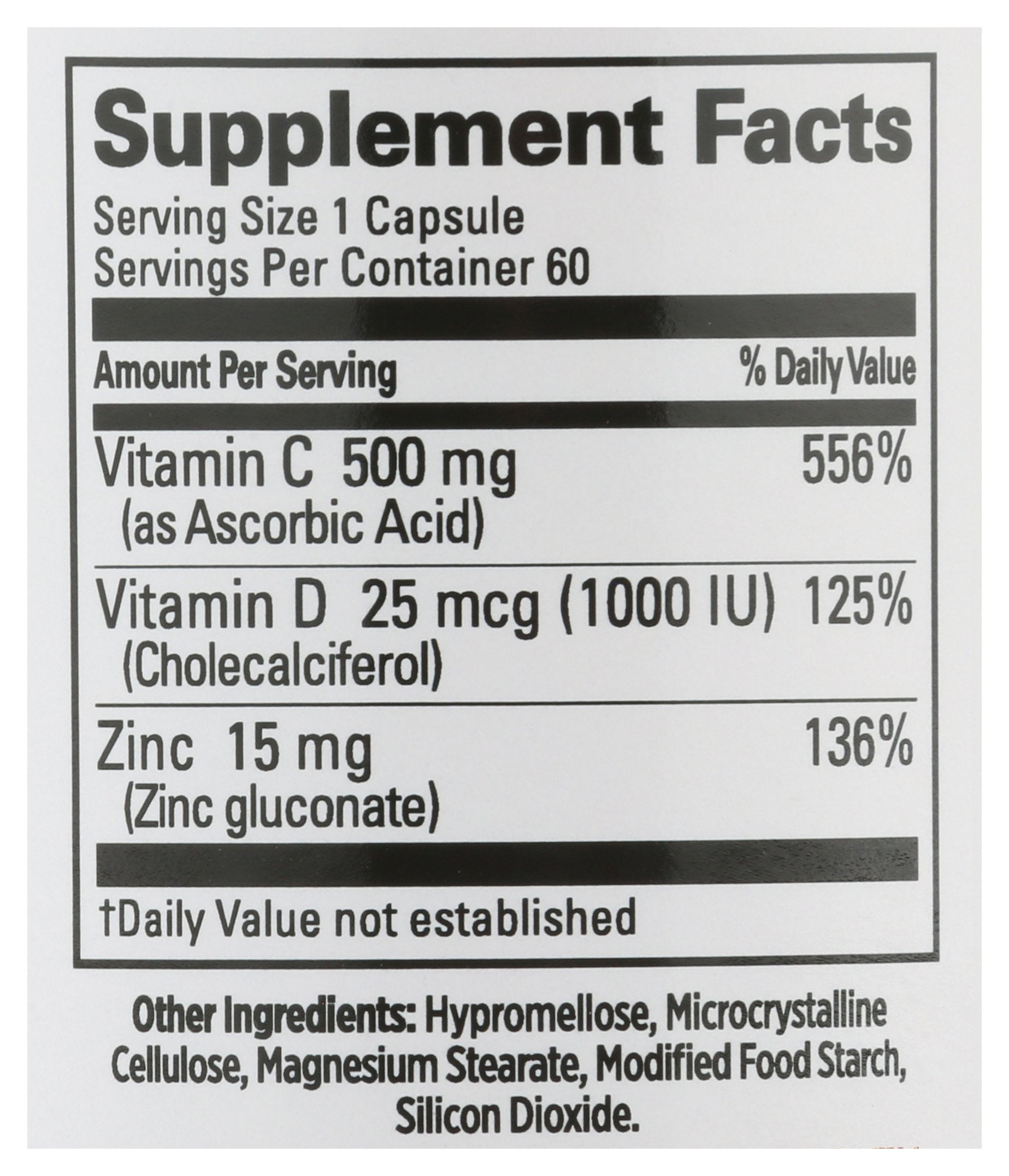 QUANTUM VITAMIN C D ZINC