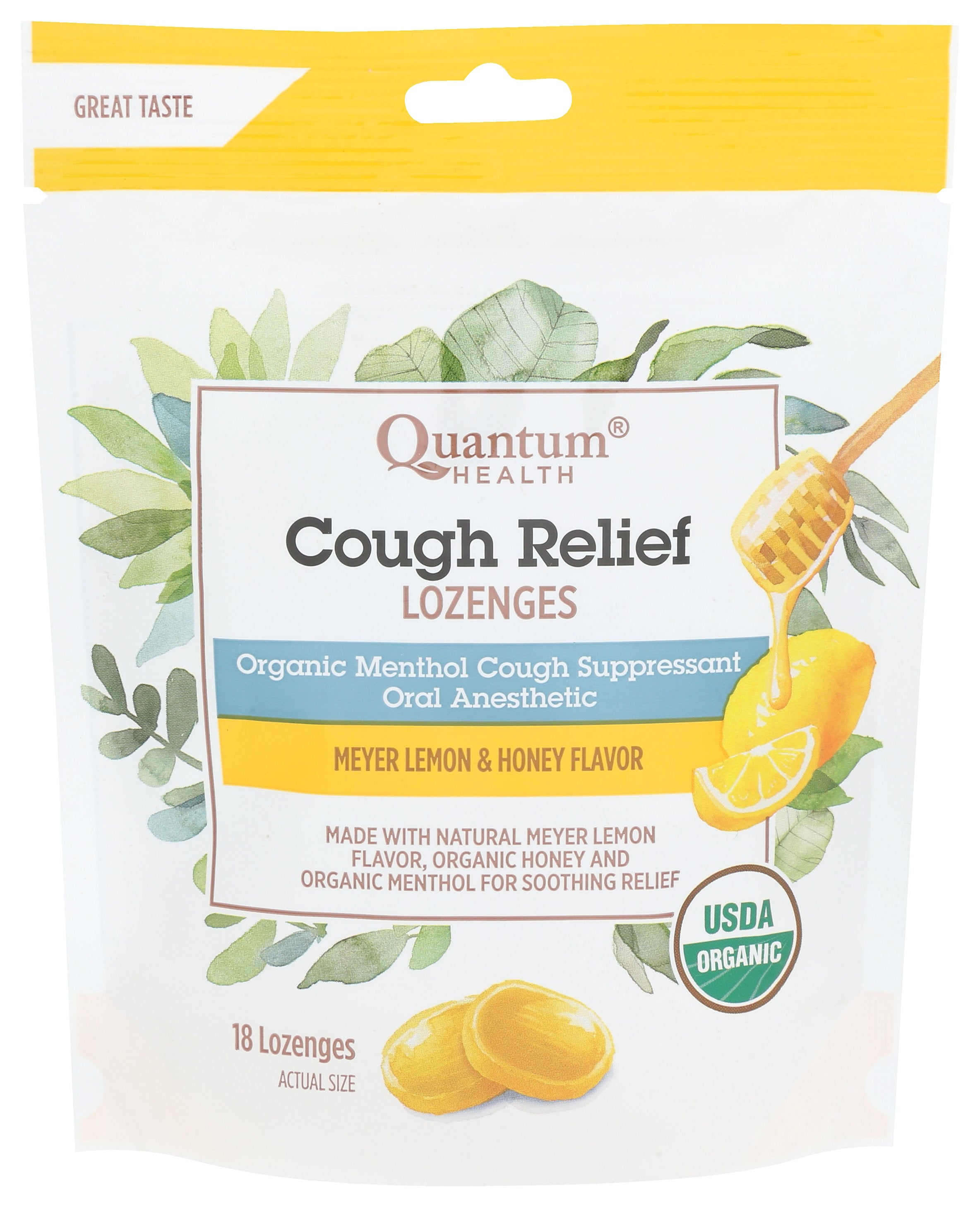 QUANTUM LOZENGES CGH RLF LMN HN - Case of 3