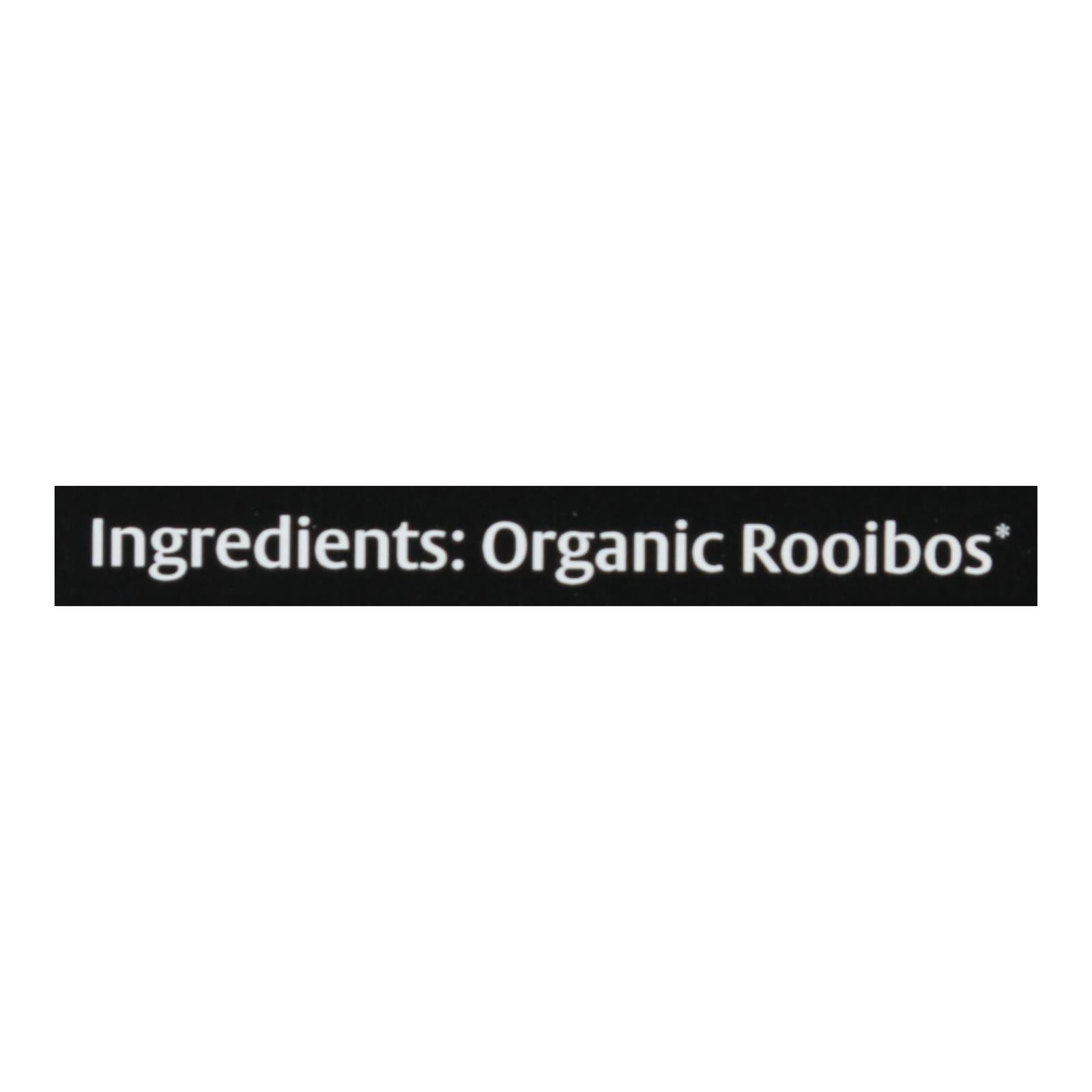 Choice Organic Teas Rooibos Red Bush Tea - 16 Tea Bags - Case Of 6