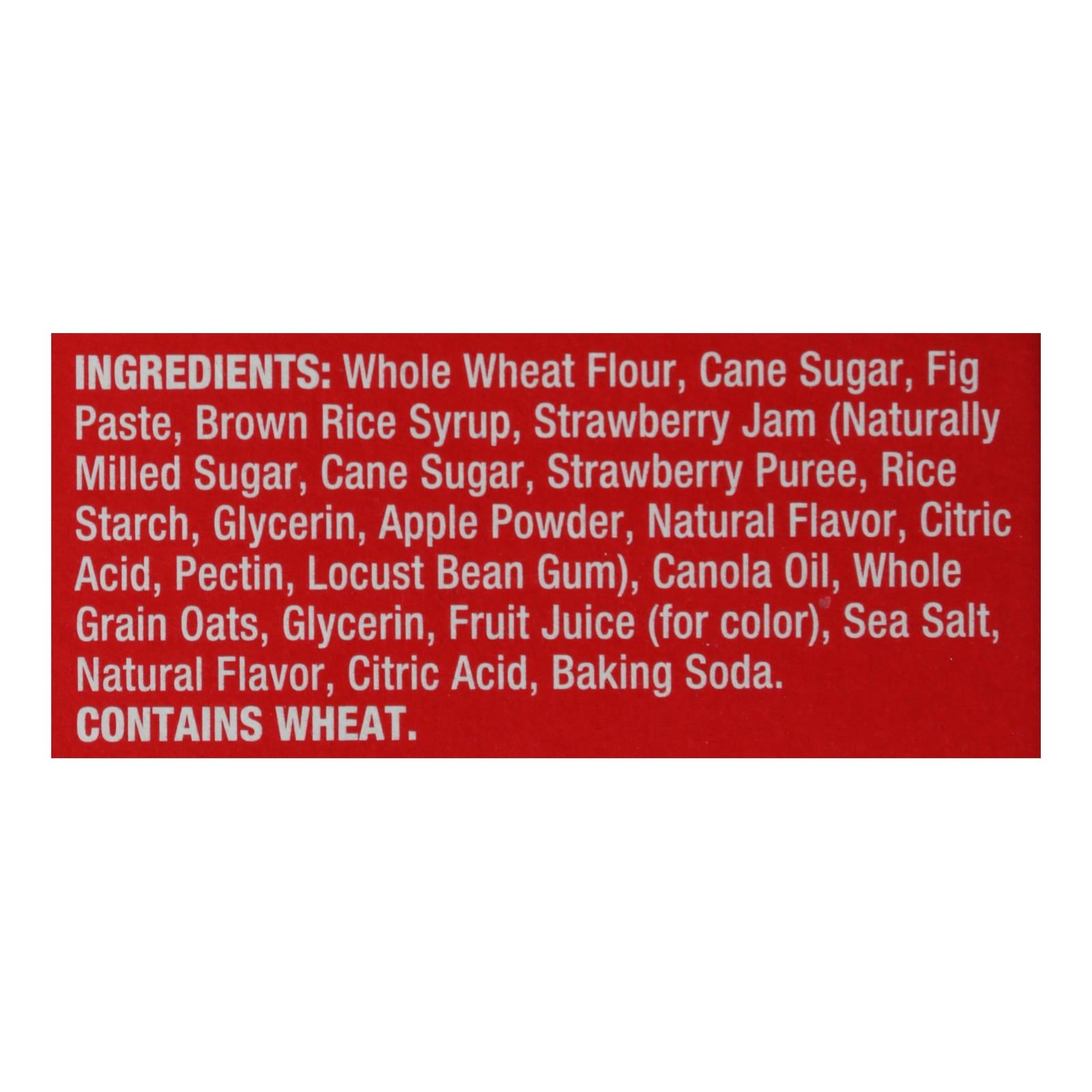 Nature's Bakery Strawberry Fig Bars, Whole Wheat, 6-Pack