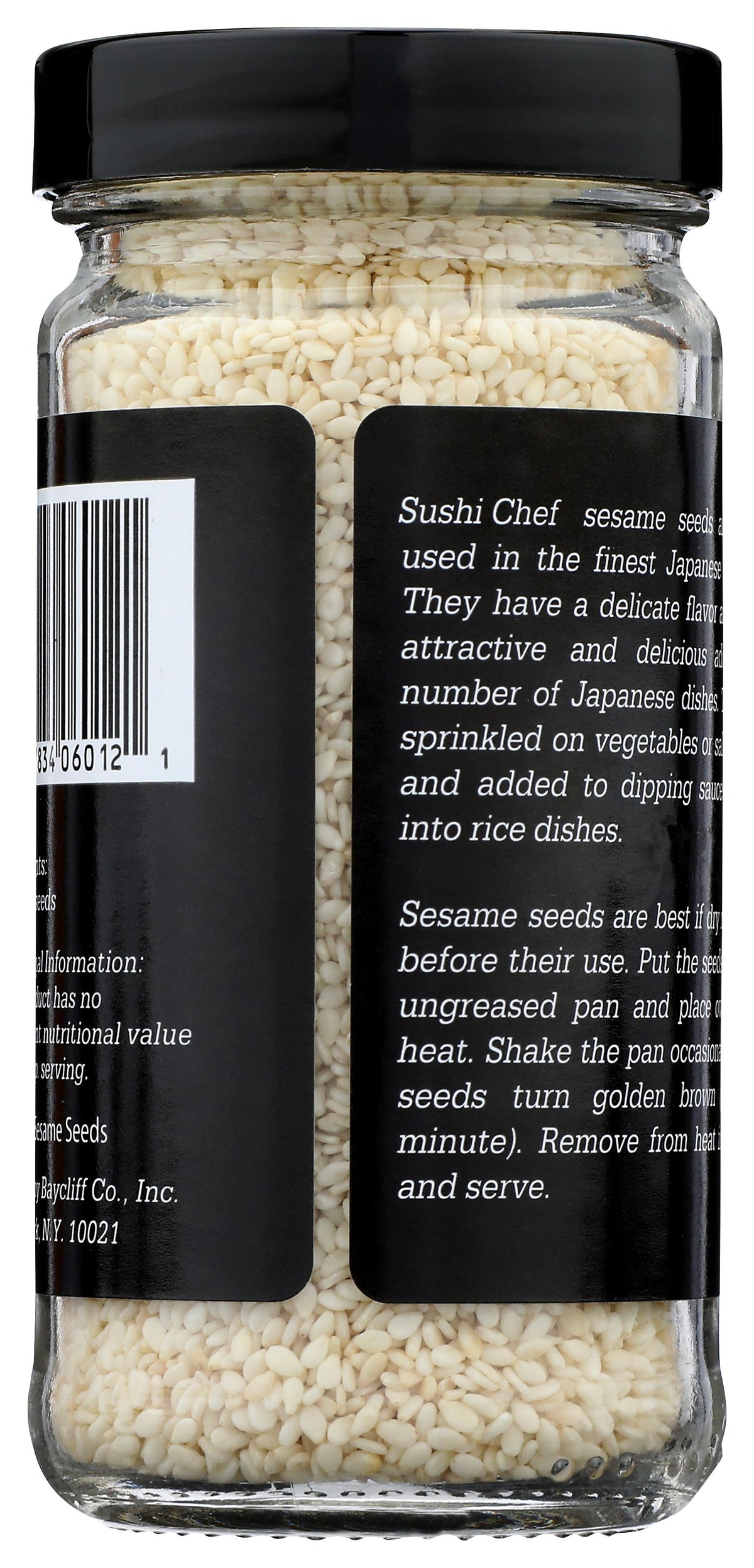 SUSHI CHEF SESAME SEED WHITE - Case of 6