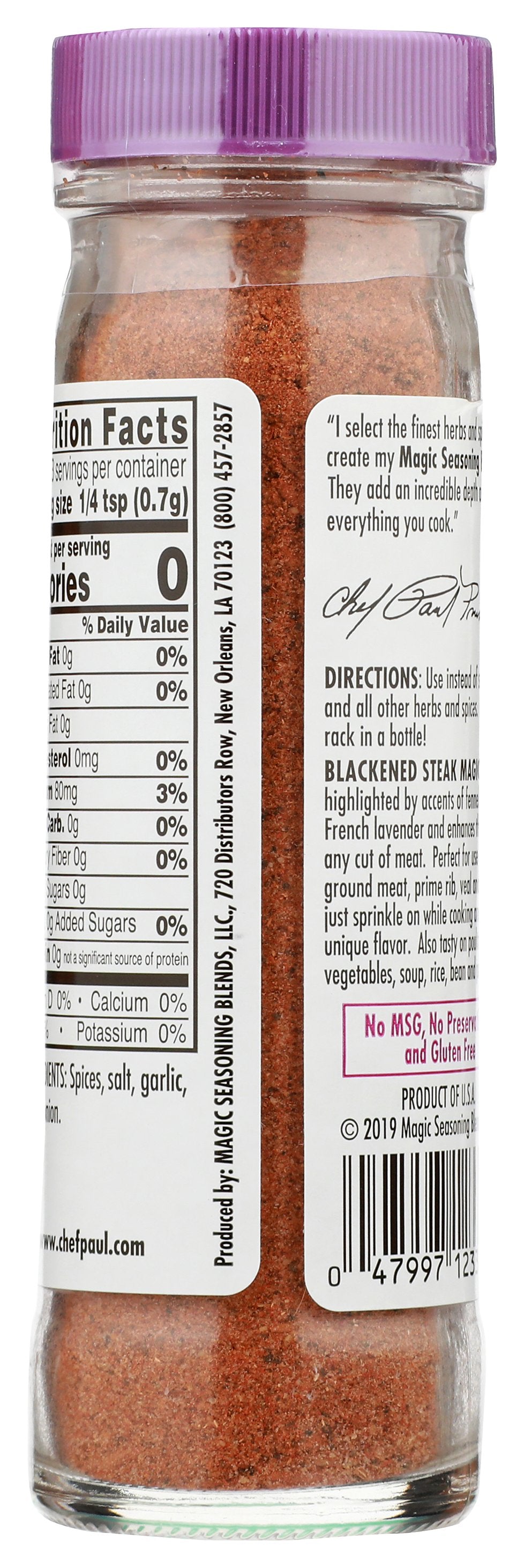 MAGIC SEASONING BLENDS SSNNG BLCKND STEAK - Case of 6