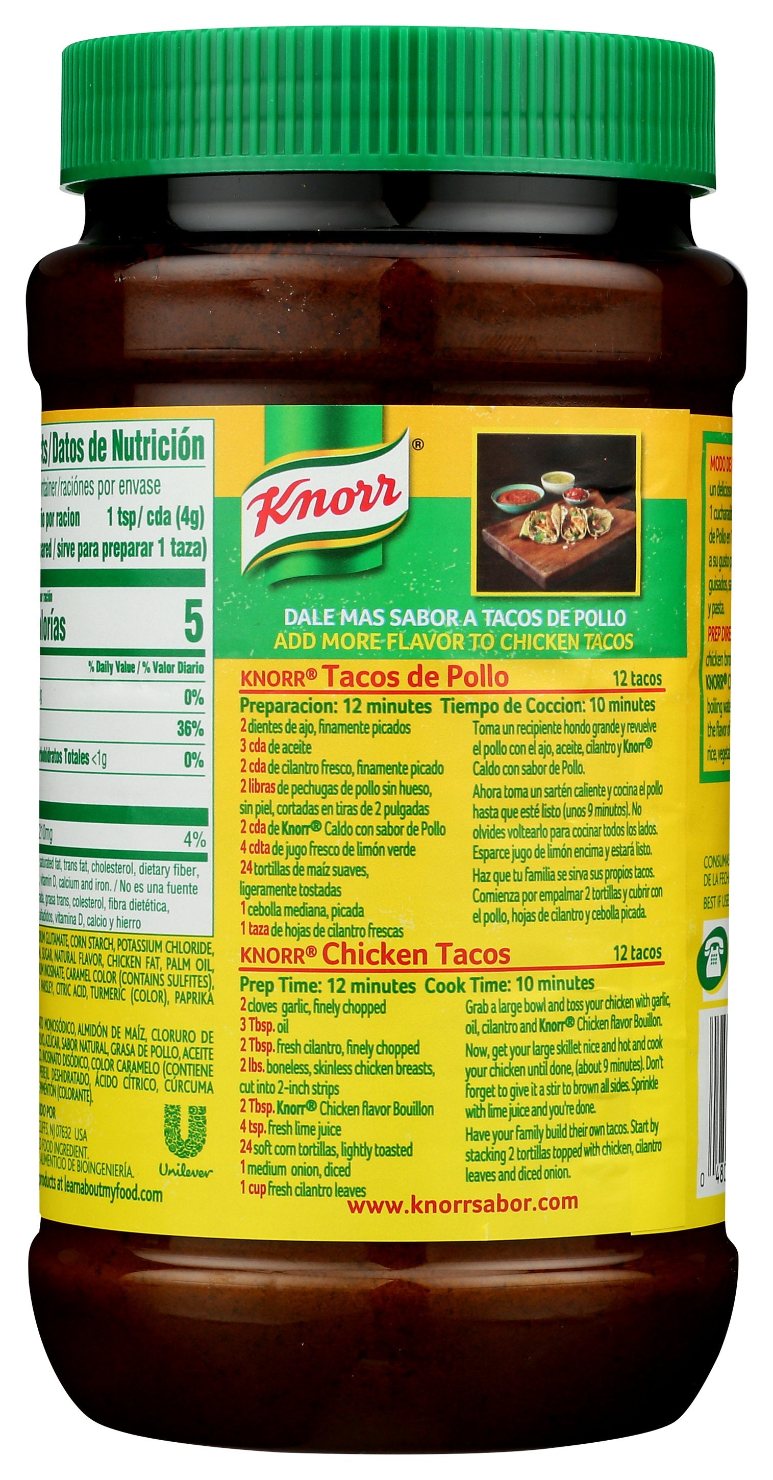 KNORR BOUILLON GRAN CHKN - Case of 6