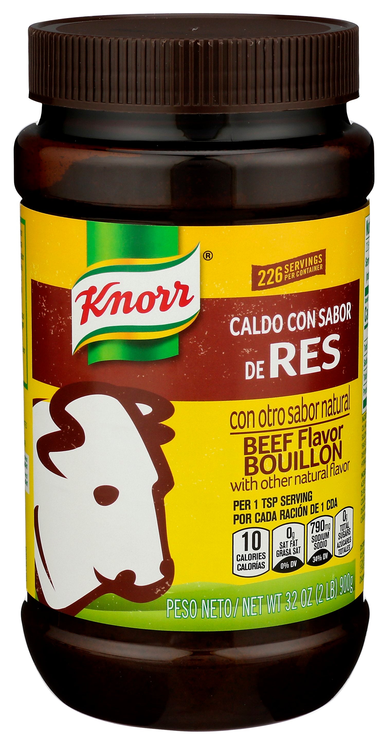 KNORR BOUILLON BEEF GRANULATED - Case of 6