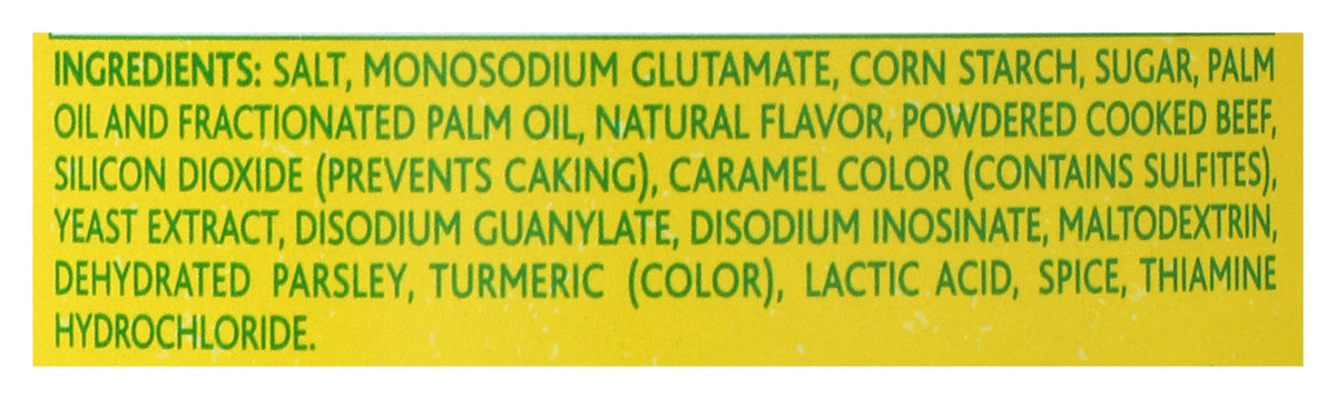 KNORR BOUILLON BEEF GRANULATED - Case of 6