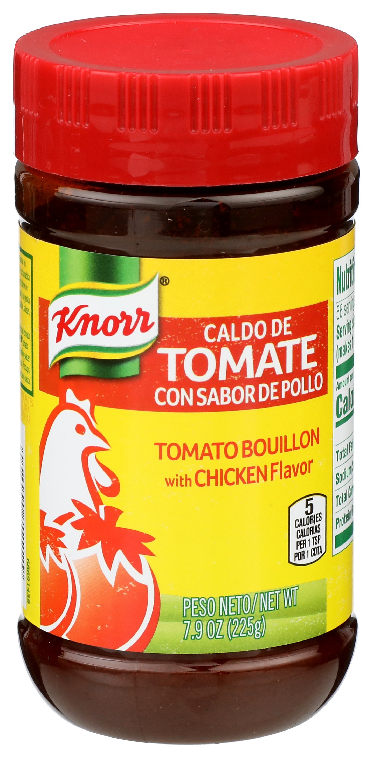 KNORR BOUILLON HSP TMO CHKN - Case of 12 [KNORR - TOMATO BOUILLON WITH CHICKEN FLAVOR - 7.9 OUNCE - 7.9 OZ]