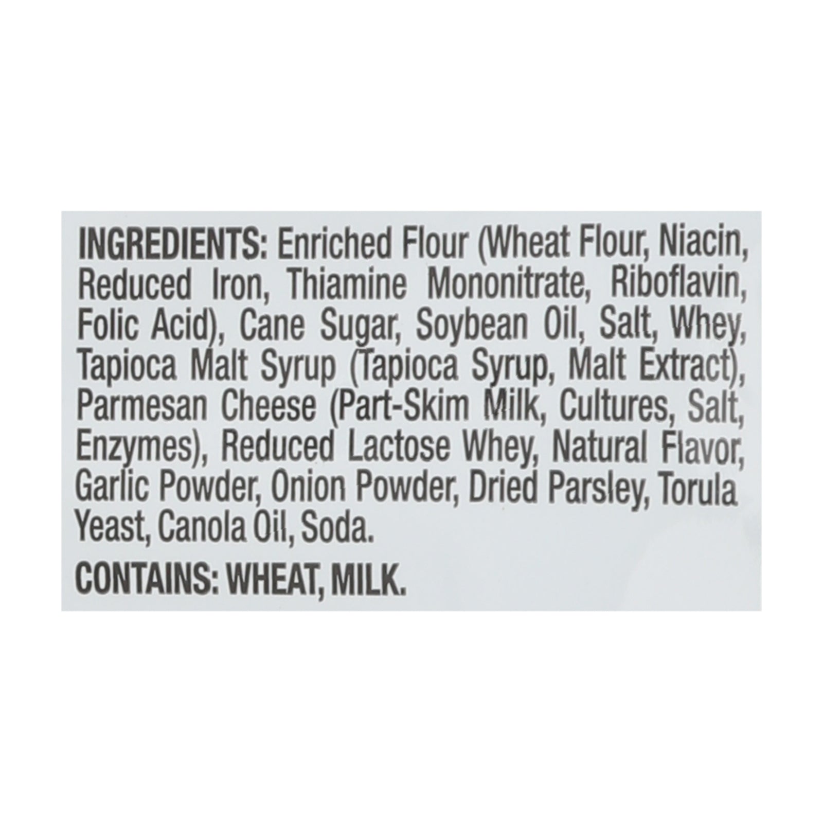 Pretzel Crisps - Pretz Crkr Gar Parm Ptysz - CS of 12-14 OZ