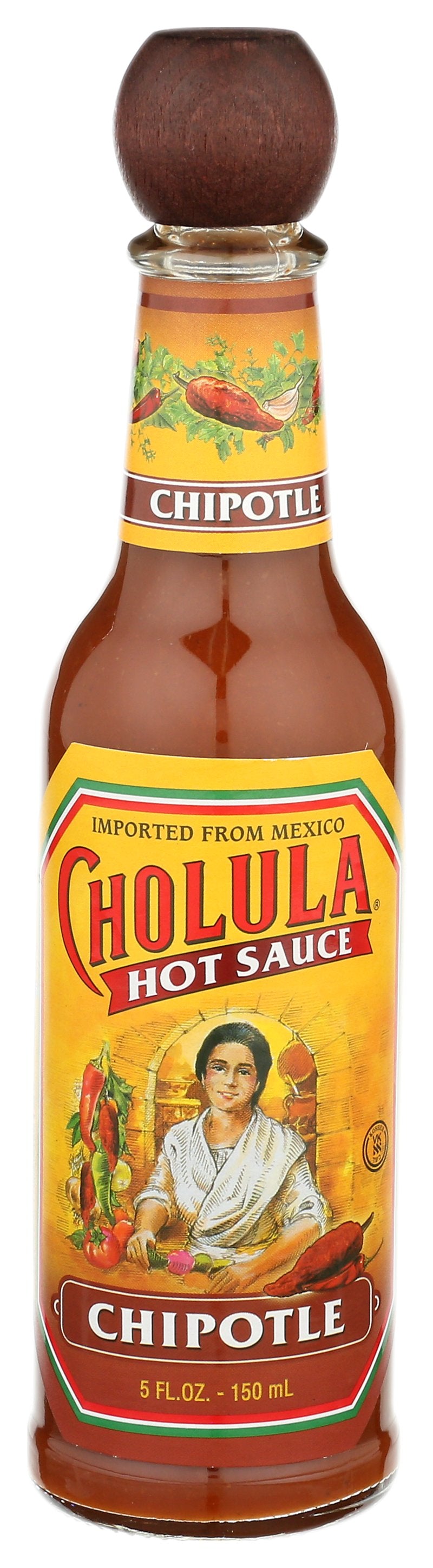 CHOLULA SAUCE HOT CHIPOTLE - Case of 6