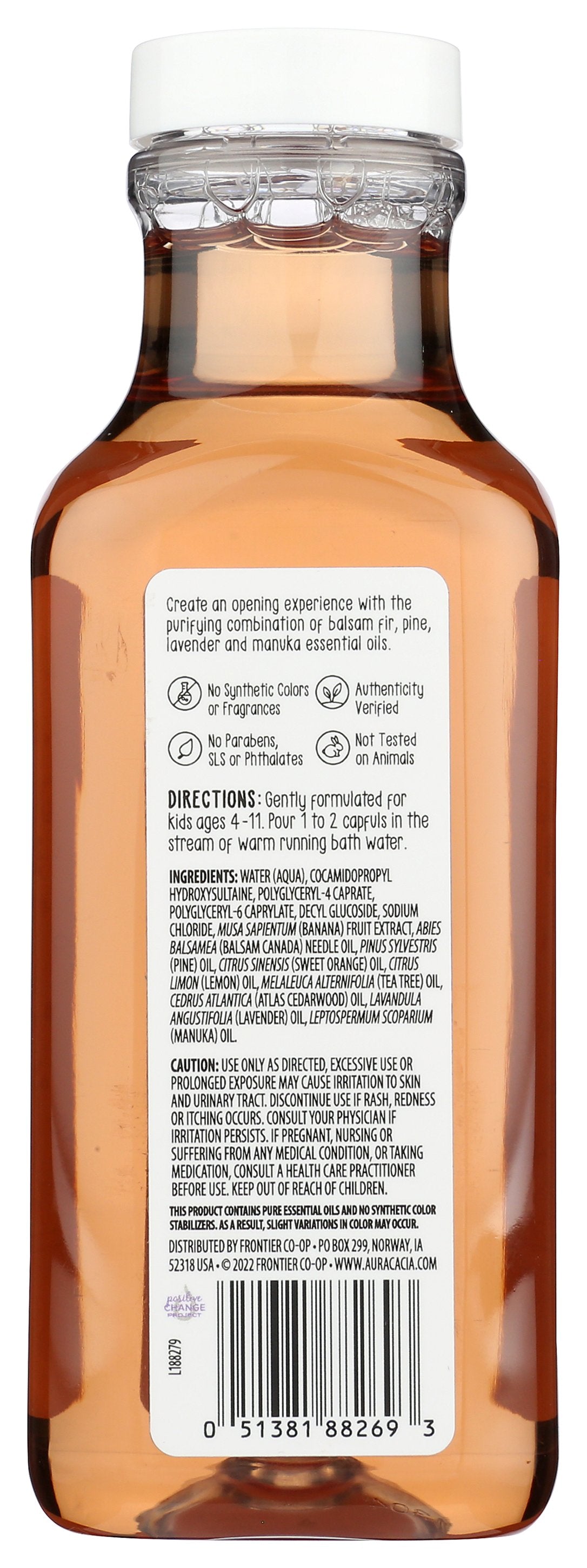 AURA CACIA BATH CLEARING BUBBLE