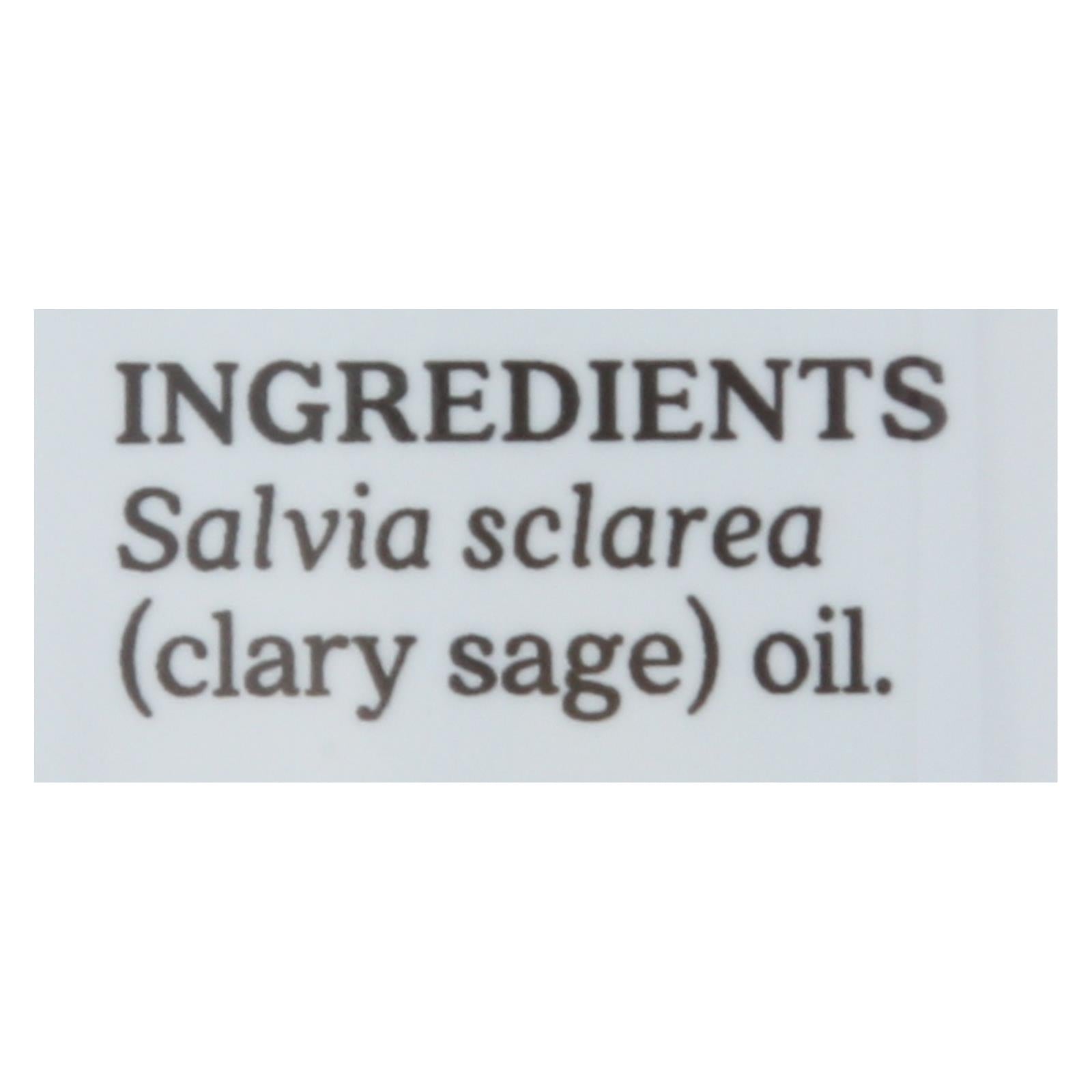 Aura Cacia - Essential Oil Clary Sage - 0.5 Fl Oz